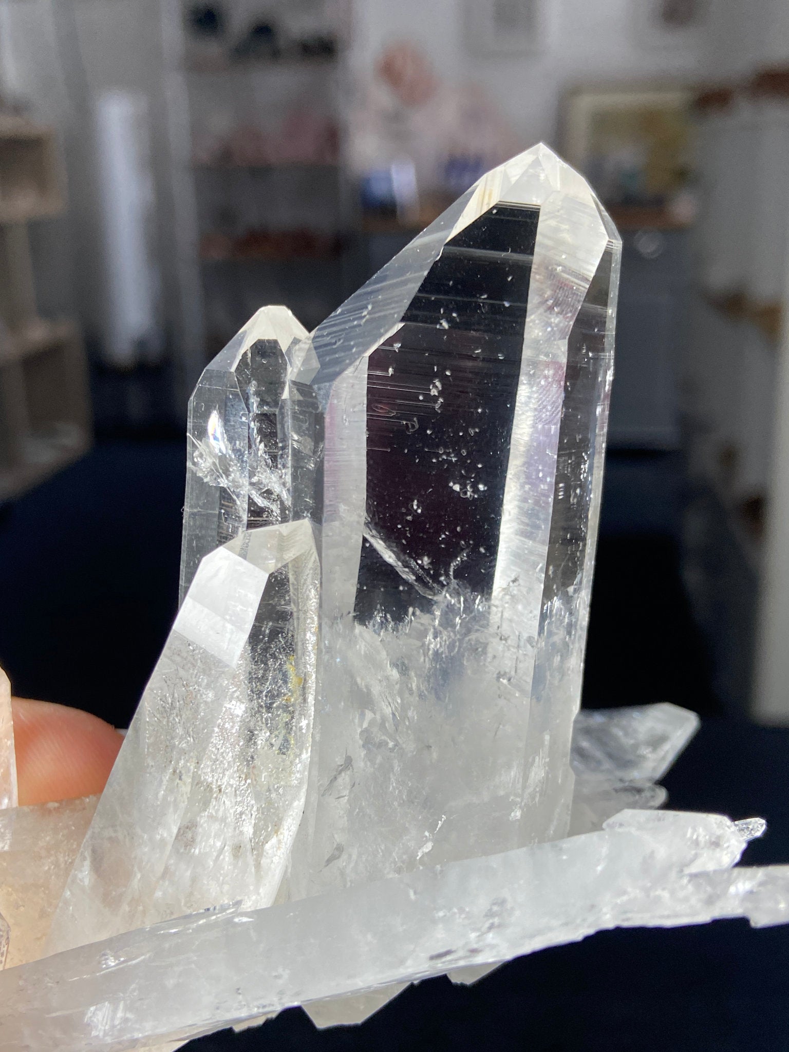 Alpha Lemurian Light Quartz Cluster