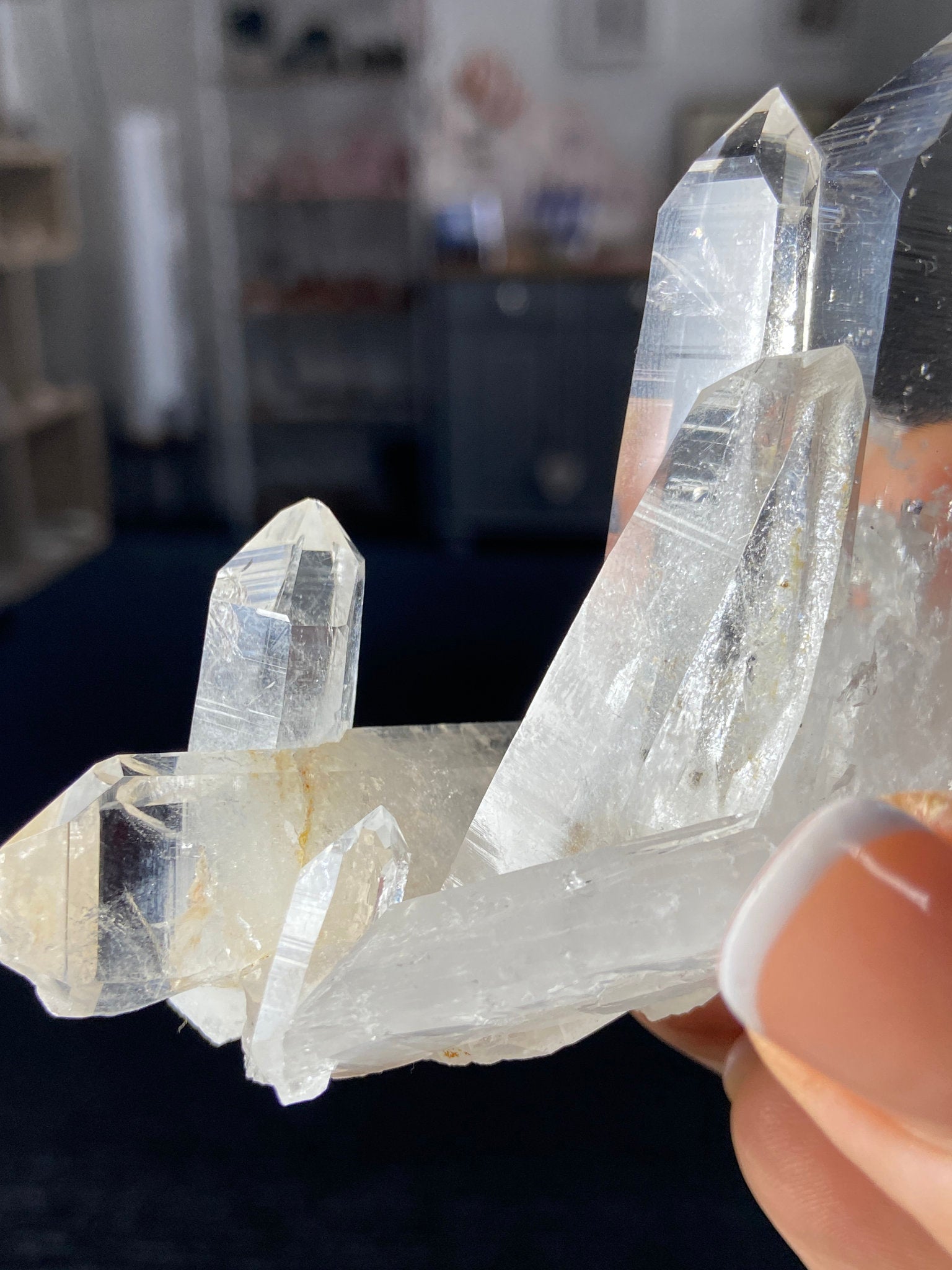 Alpha Lemurian Light Quartz Cluster