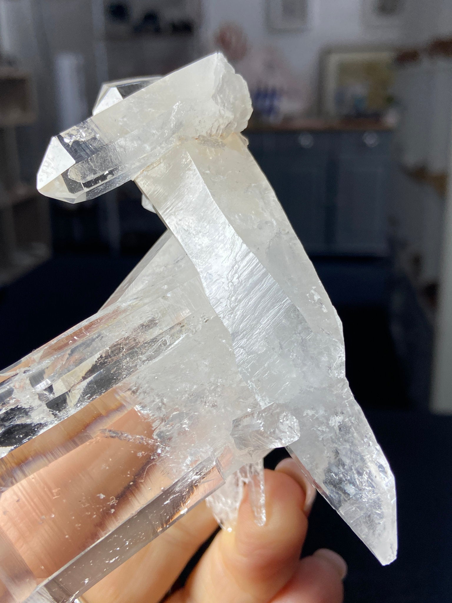 Alpha Lemurian Light Quartz Cluster