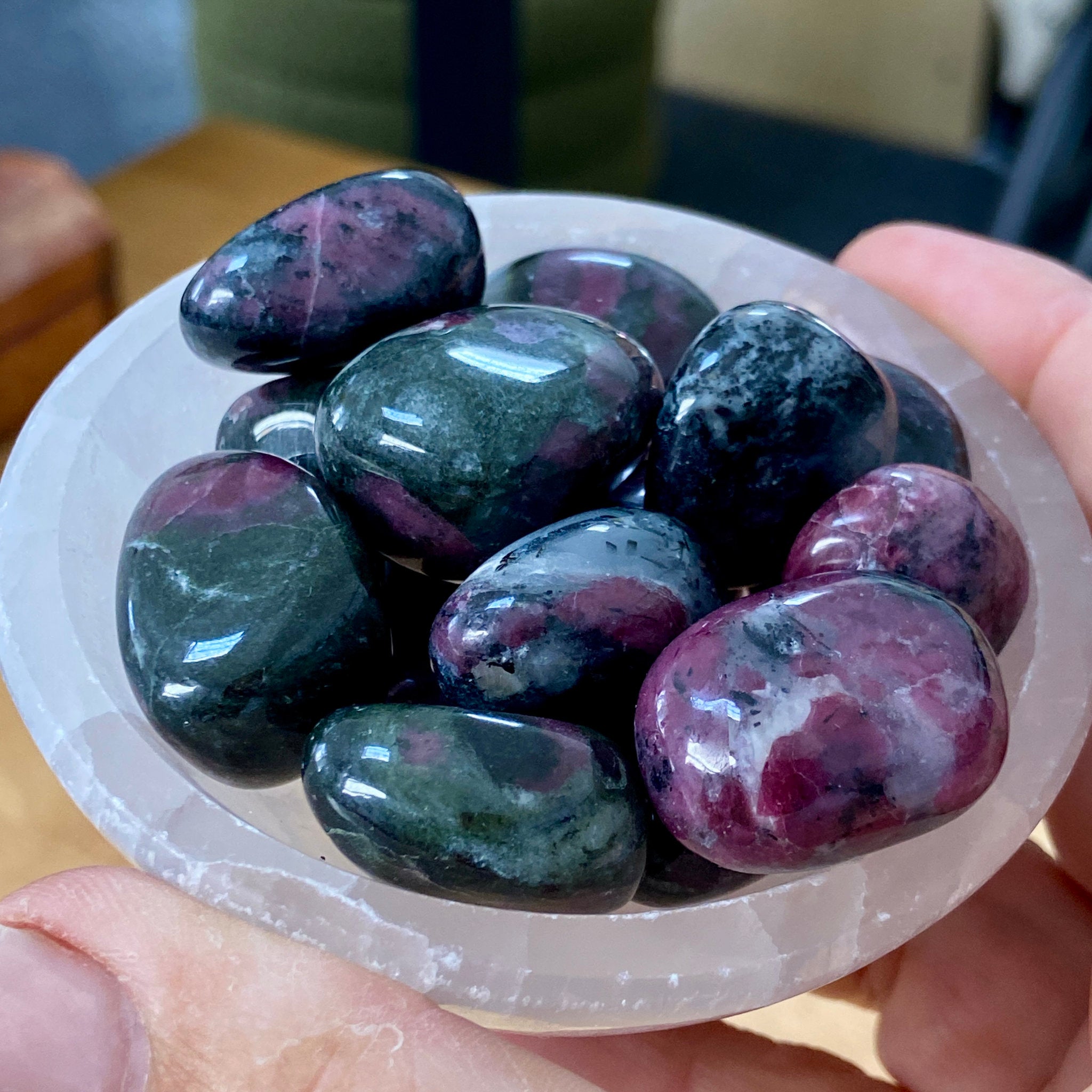 Eudialyte Tumbled Stone – Norway