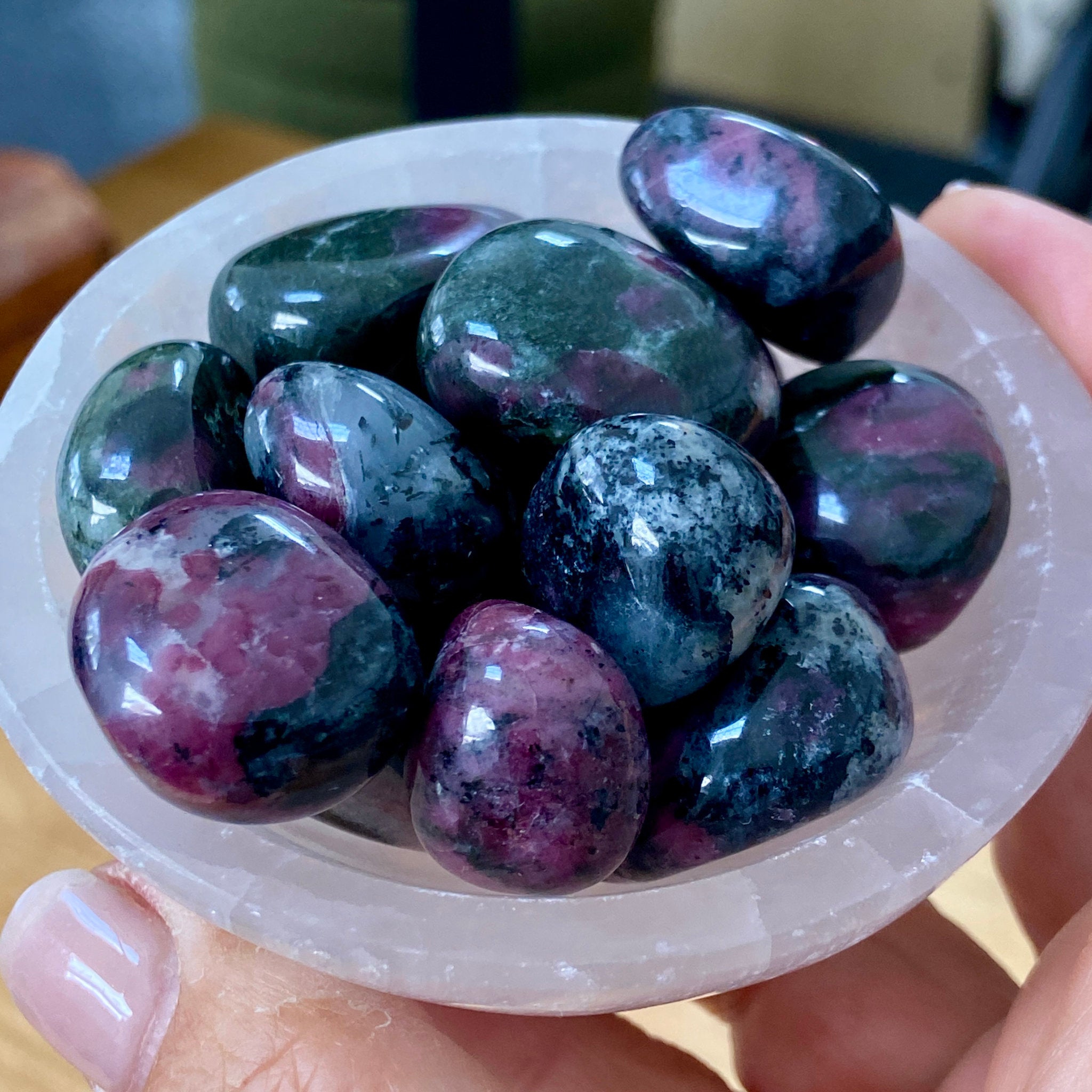 Eudialyte Tumbled Stone – Norway