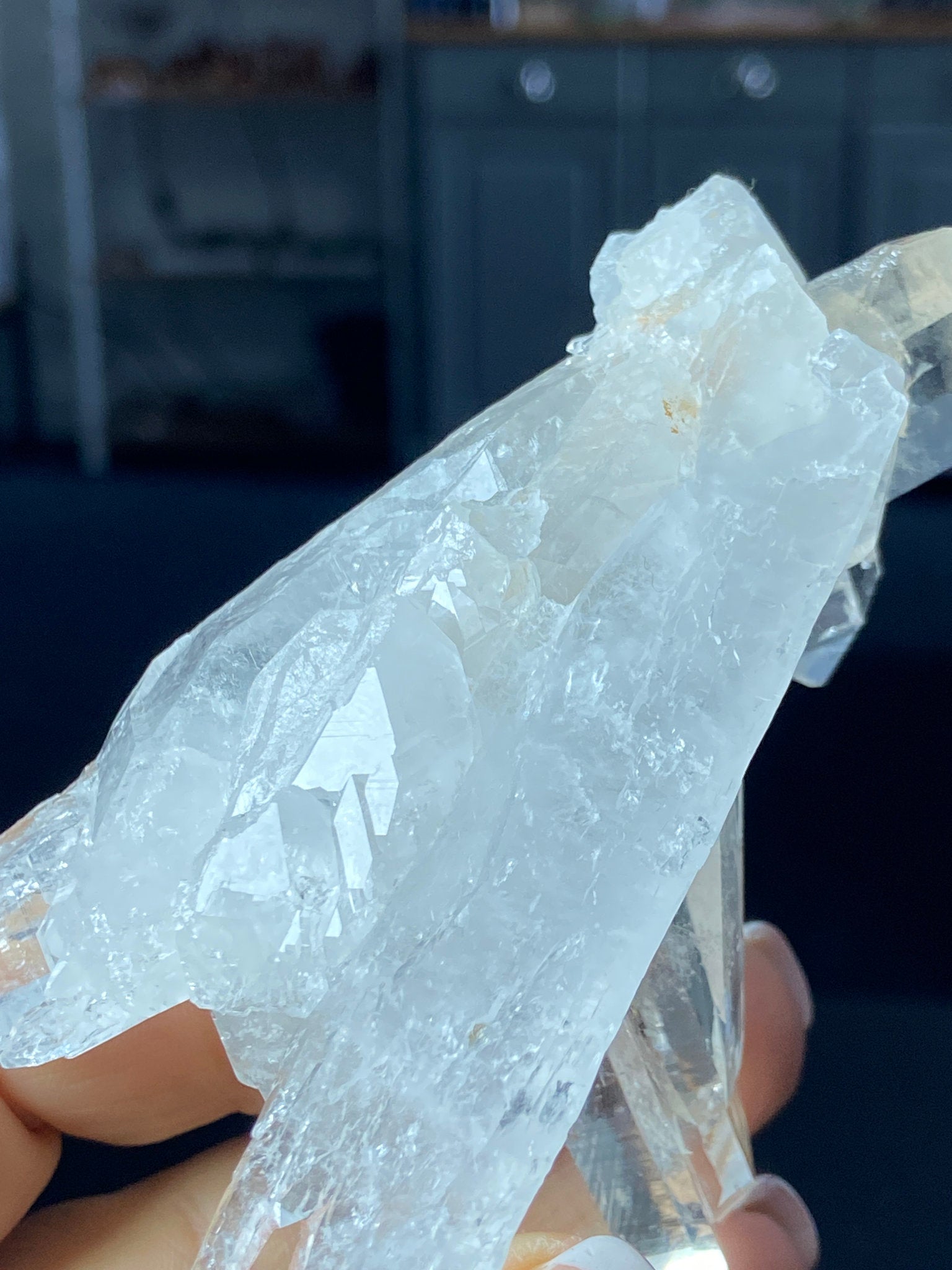 Alpha Lemurian Light Quartz Cluster