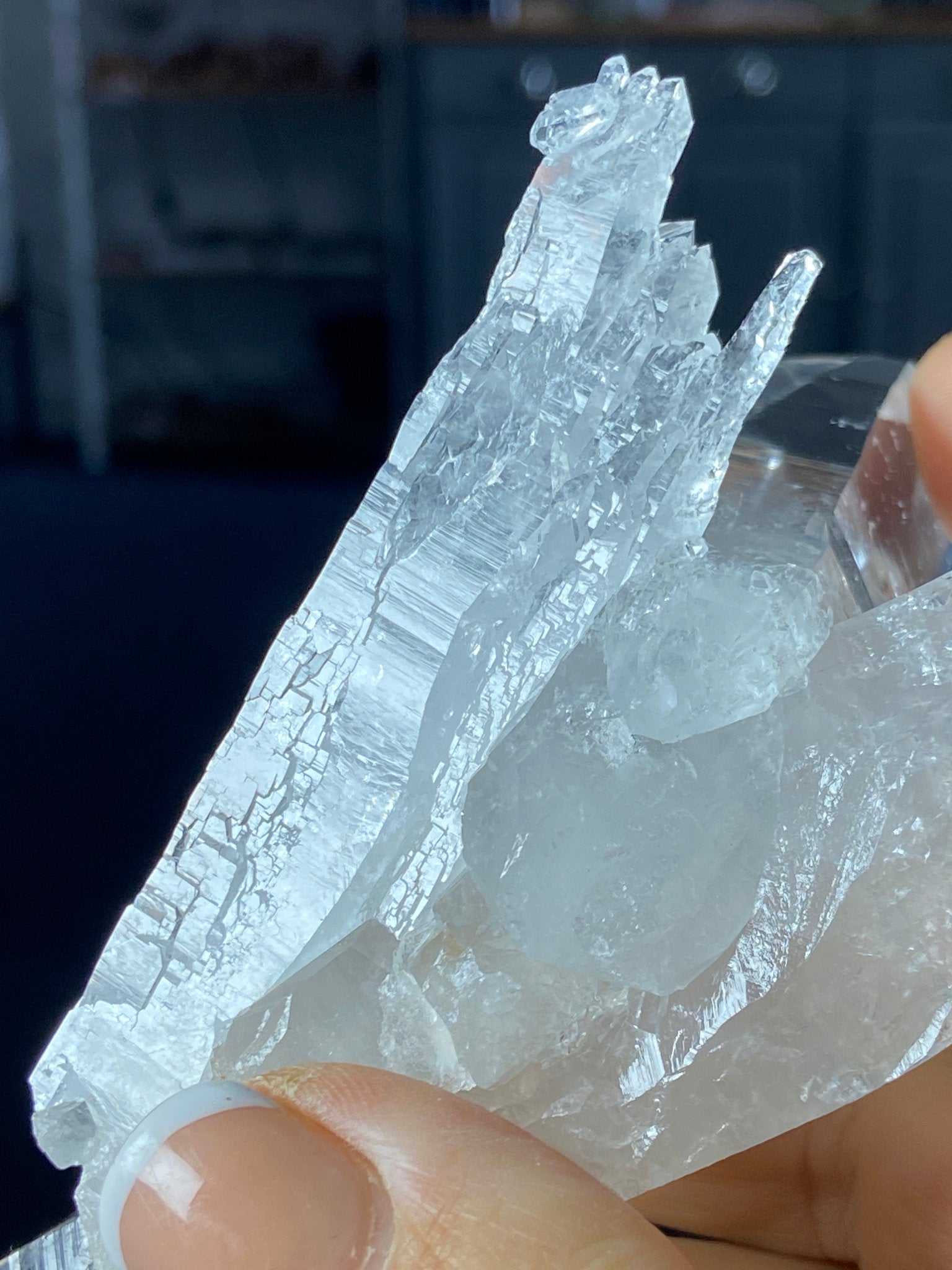 Alpha Lemurian Light Quartz Cluster