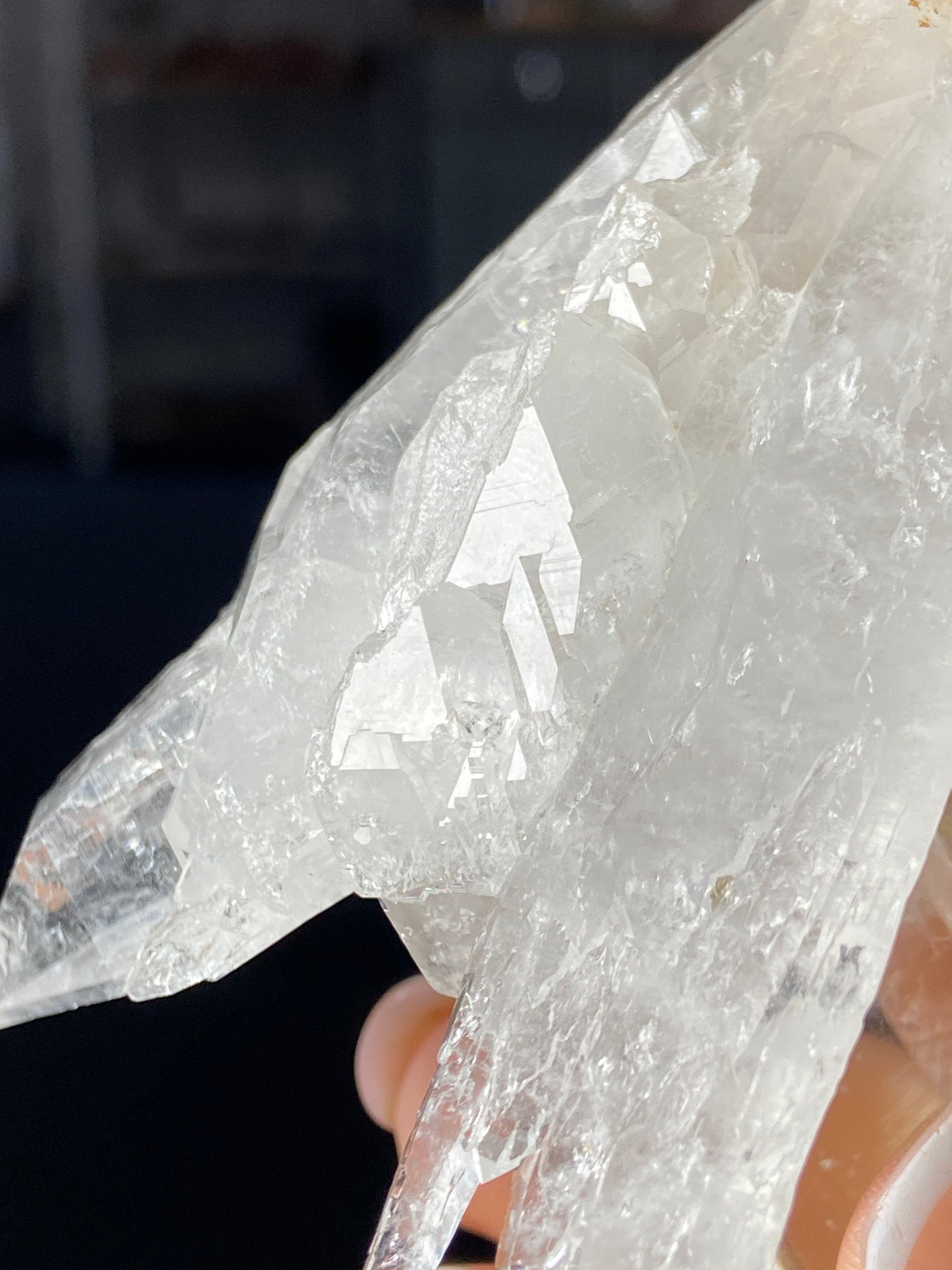 Alpha Lemurian Light Quartz Cluster