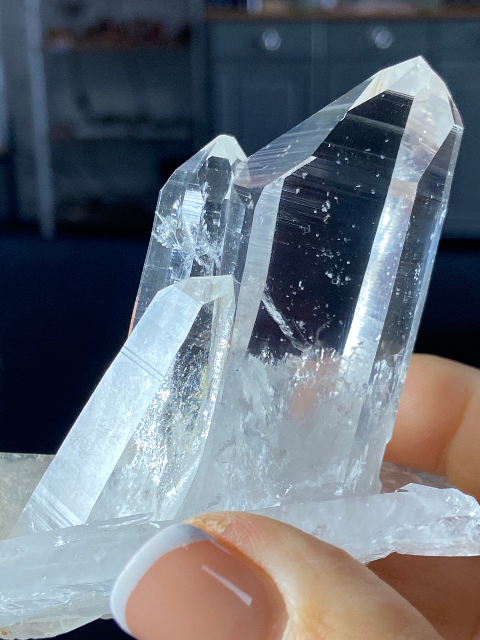 Alpha Lemurian Light Quartz Cluster