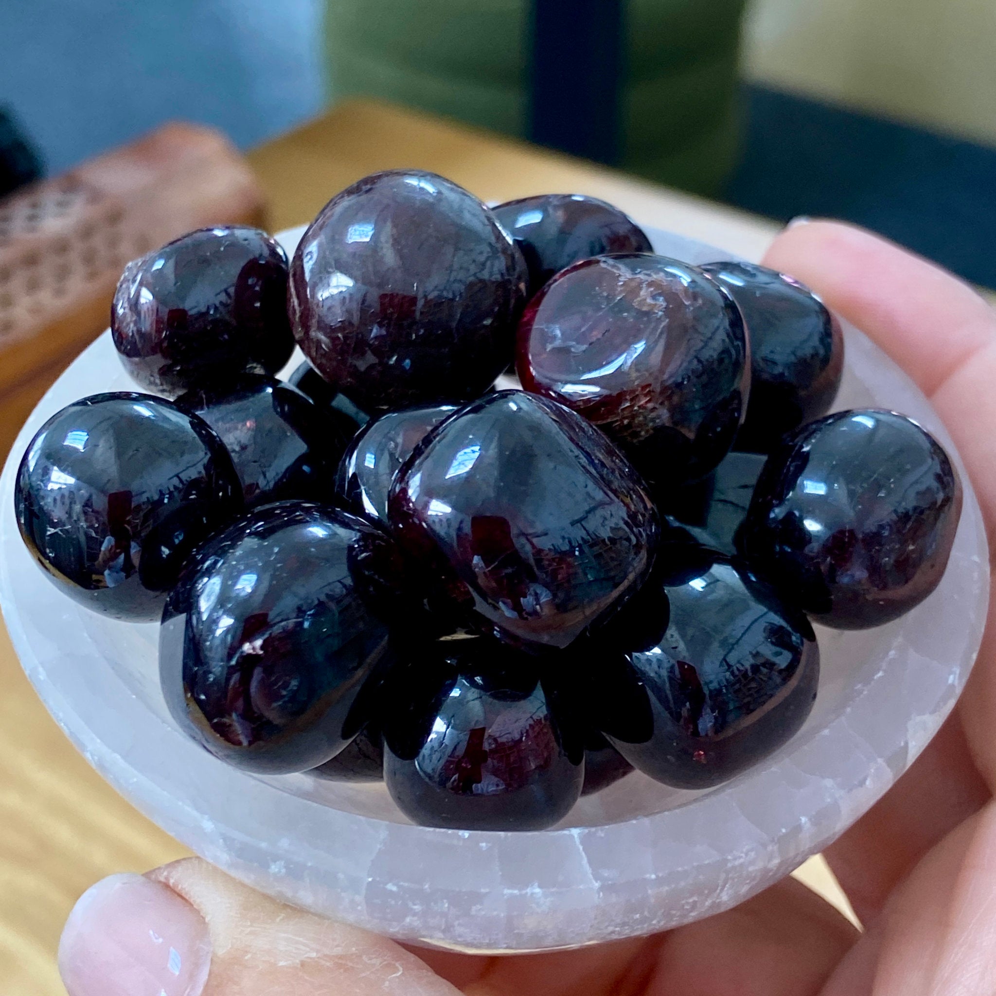 AAA Tumbled Almandine Garnets