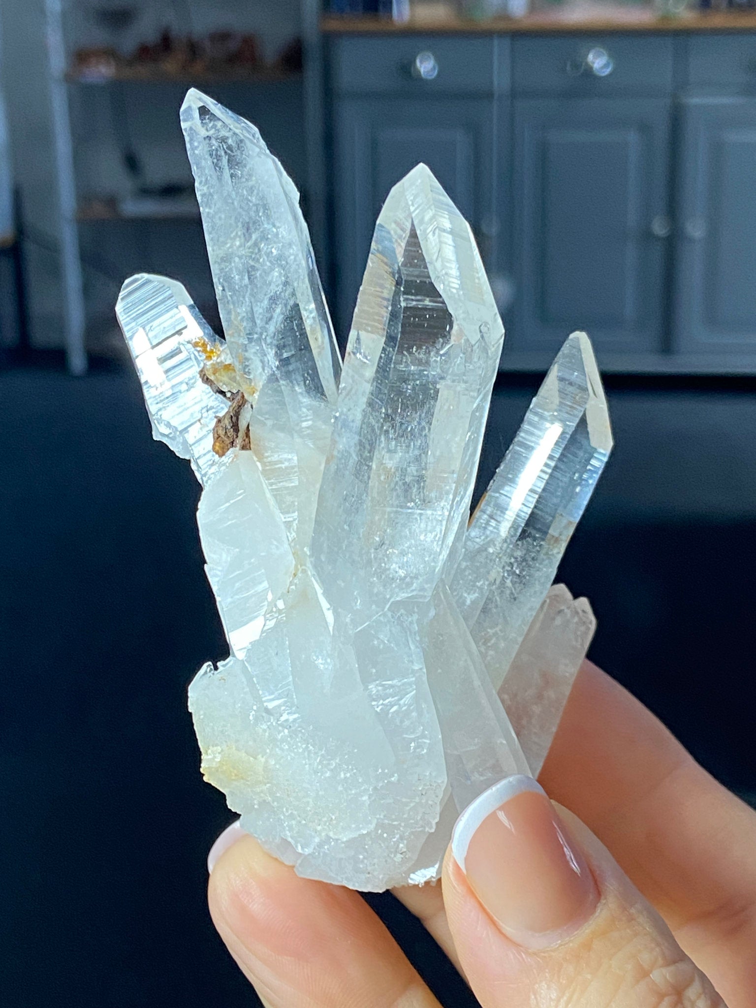 Alpha Lemurian Light Quartz Cluster