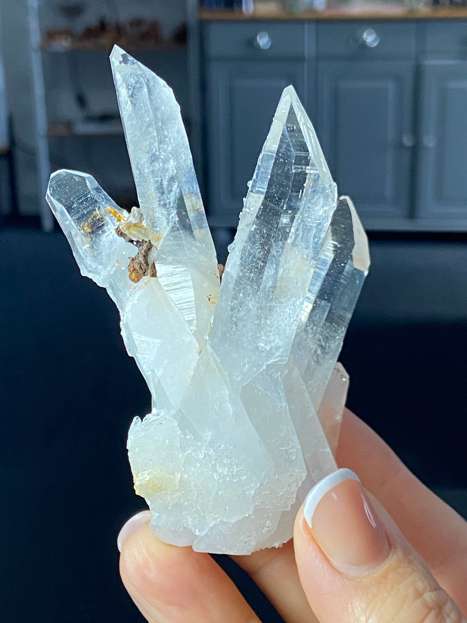 Alpha Lemurian Light Quartz Cluster