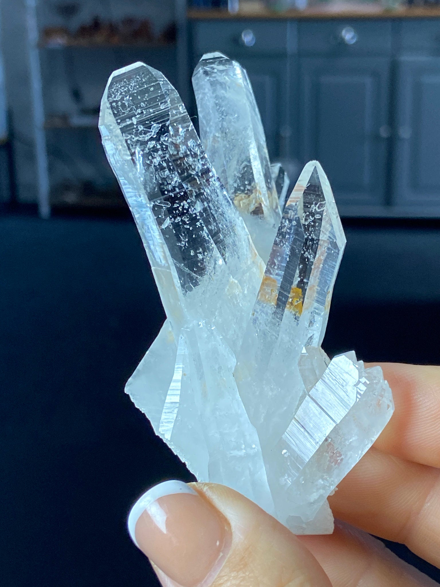 Alpha Lemurian Light Quartz Cluster