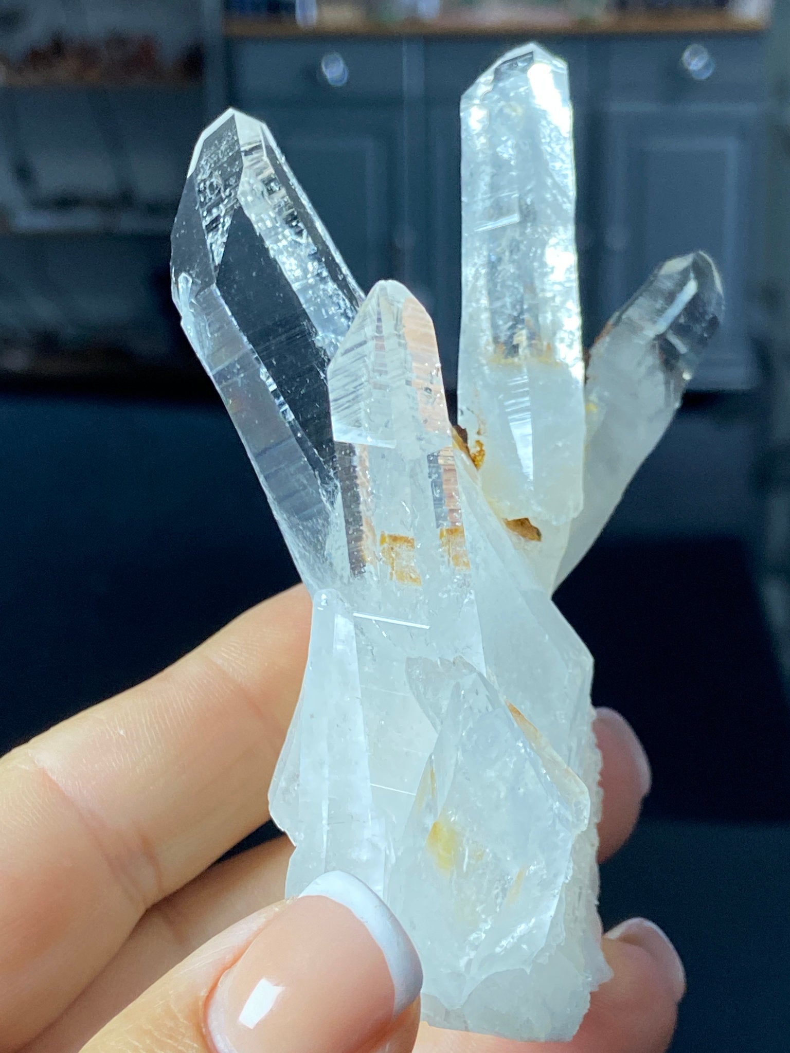 Alpha Lemurian Light Quartz Cluster