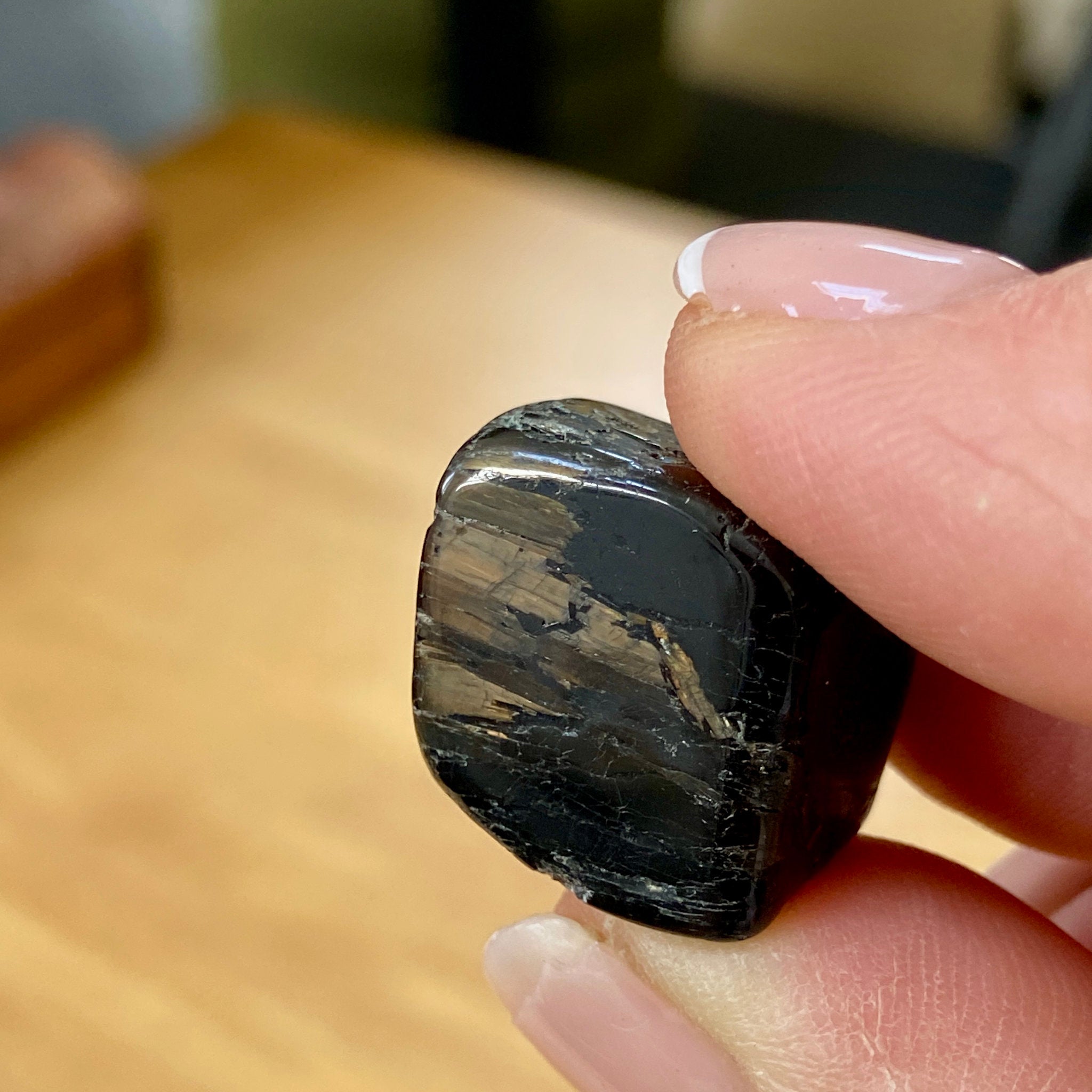 Nuummite Tumbled Stones - Greenland