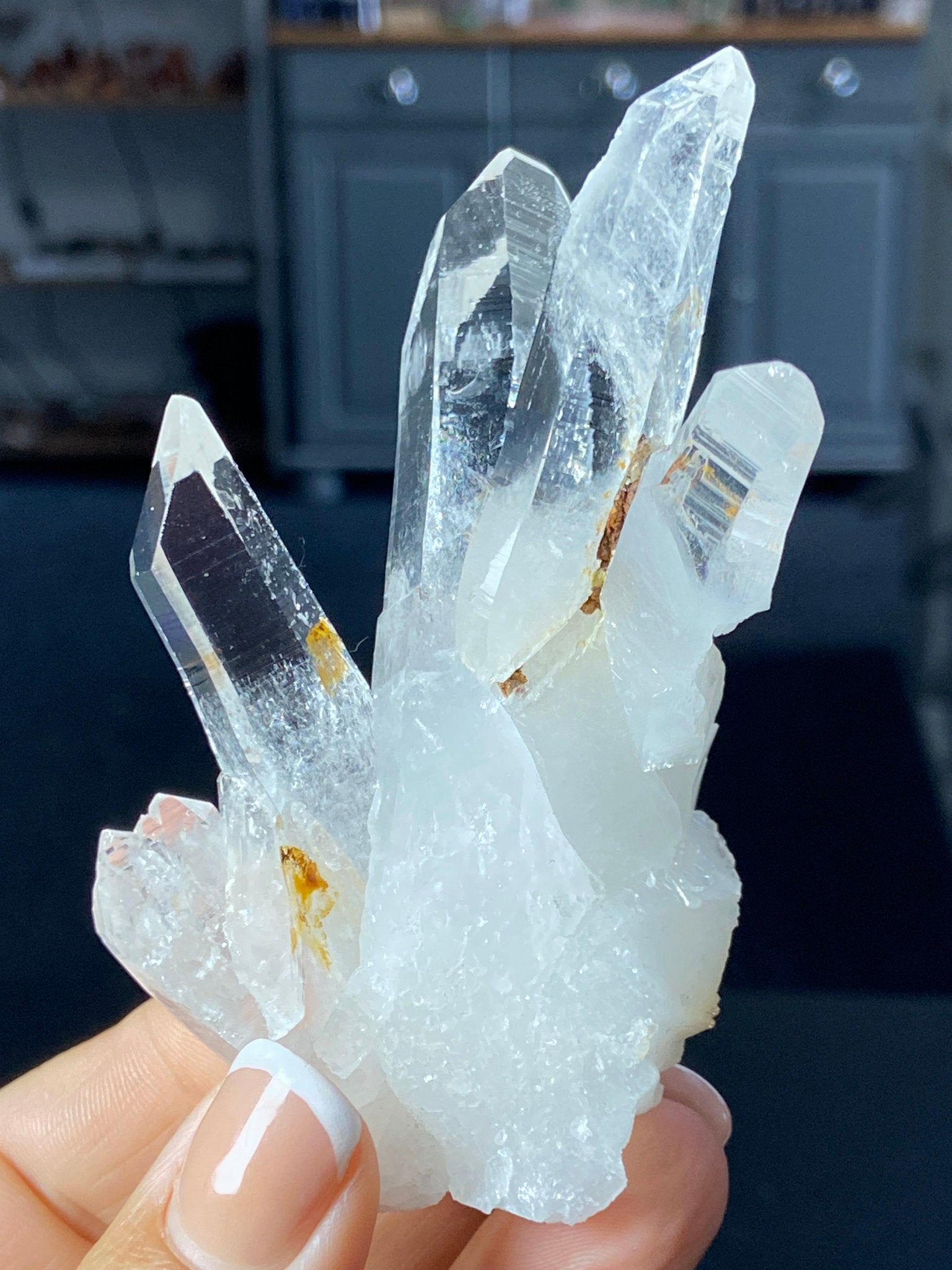 Alpha Lemurian Light Quartz Cluster