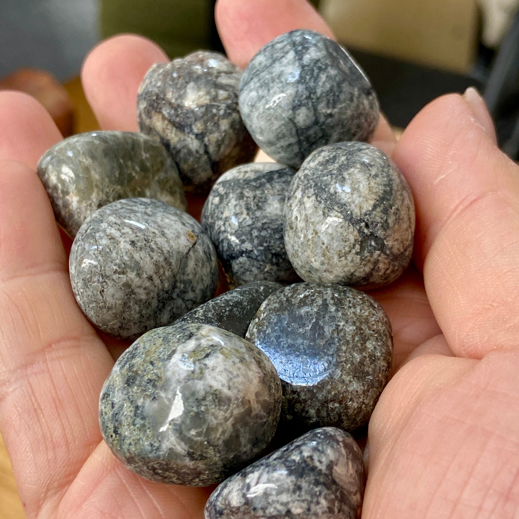 Impactite Tumbled Stone – Gardnos Crater, Norway