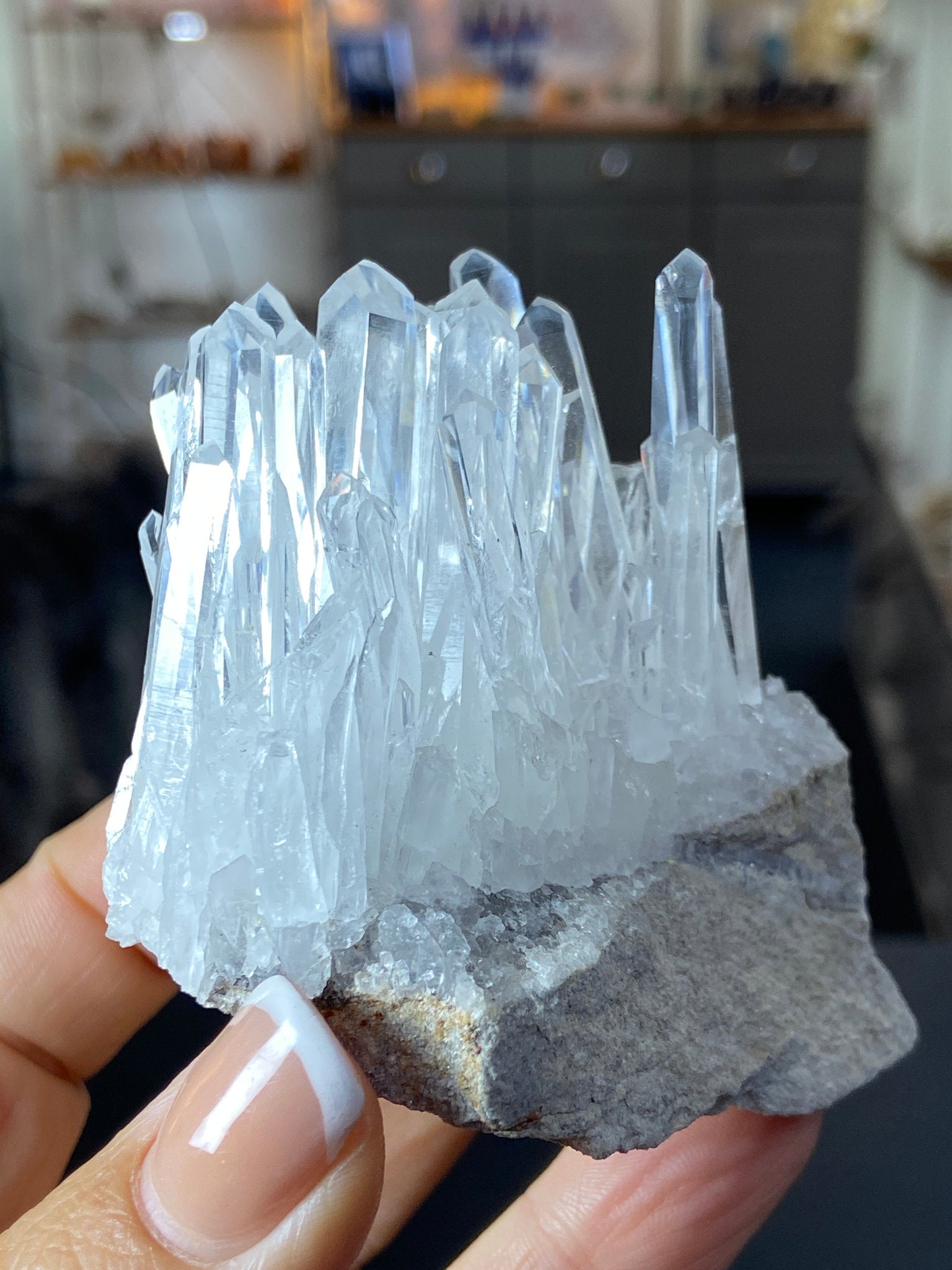 Alpha Lemurian Light Quartz Cluster