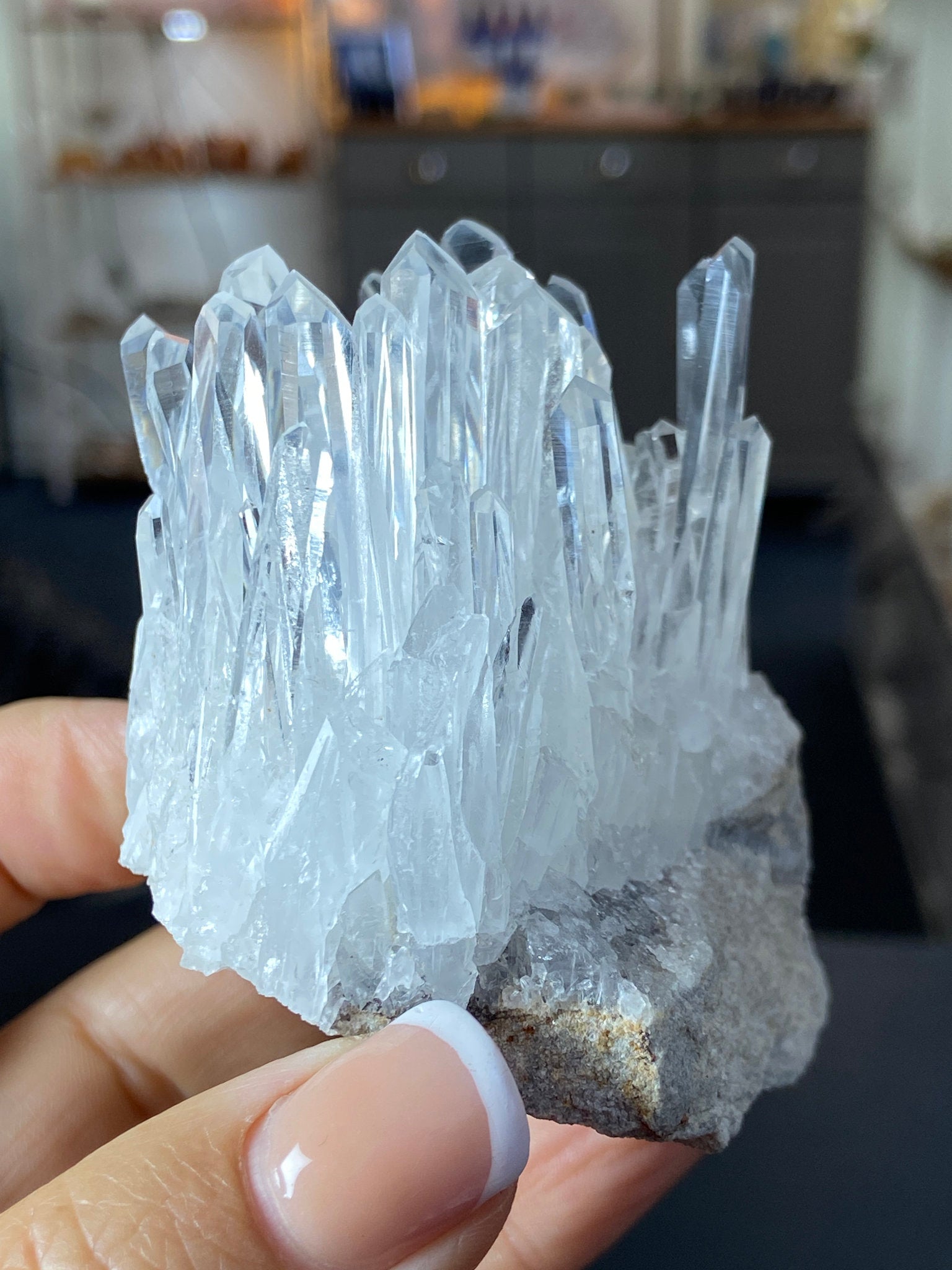 Alpha Lemurian Light Quartz Cluster