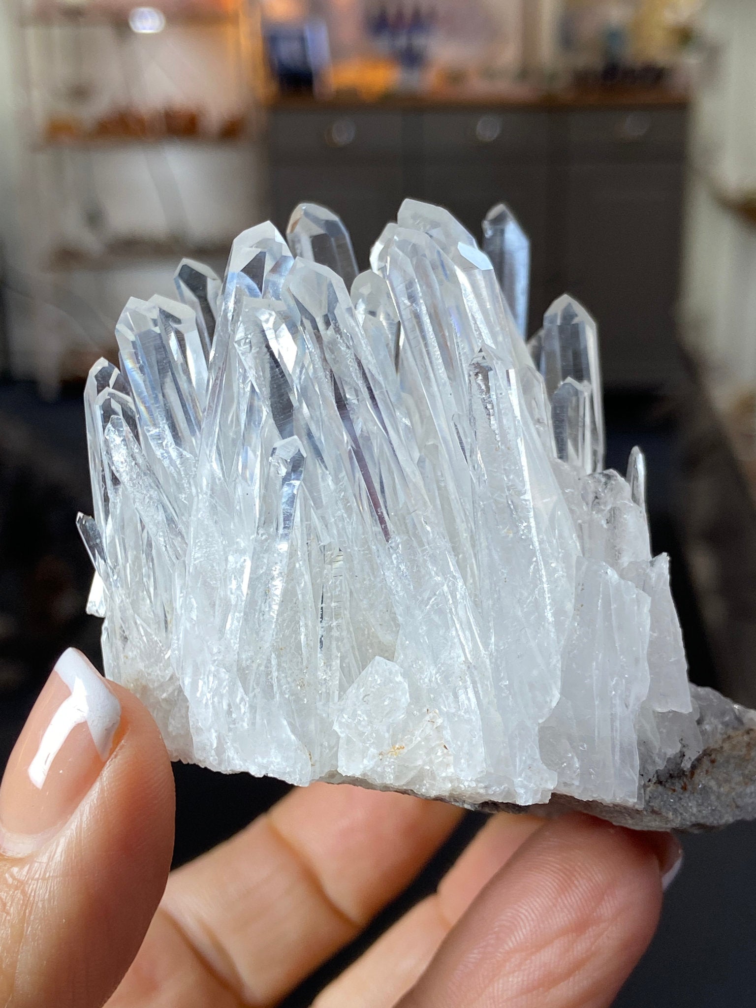 Alpha Lemurian Light Quartz Cluster