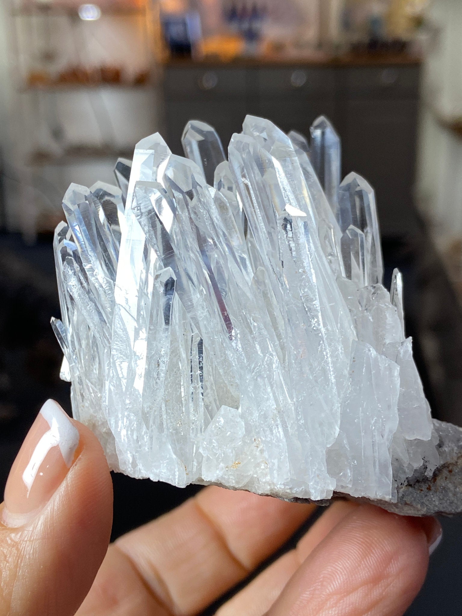 Alpha Lemurian Light Quartz Cluster