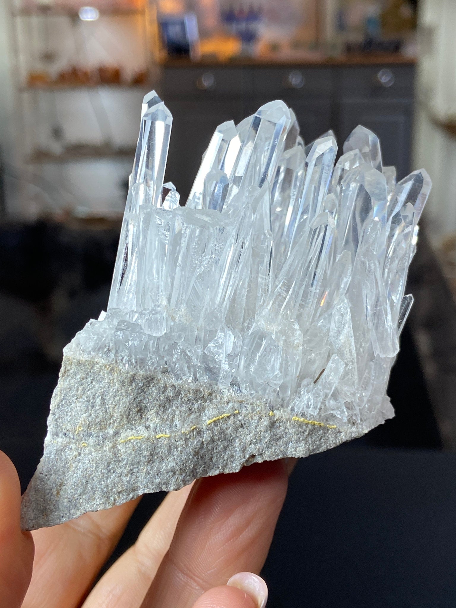 Alpha Lemurian Light Quartz Cluster