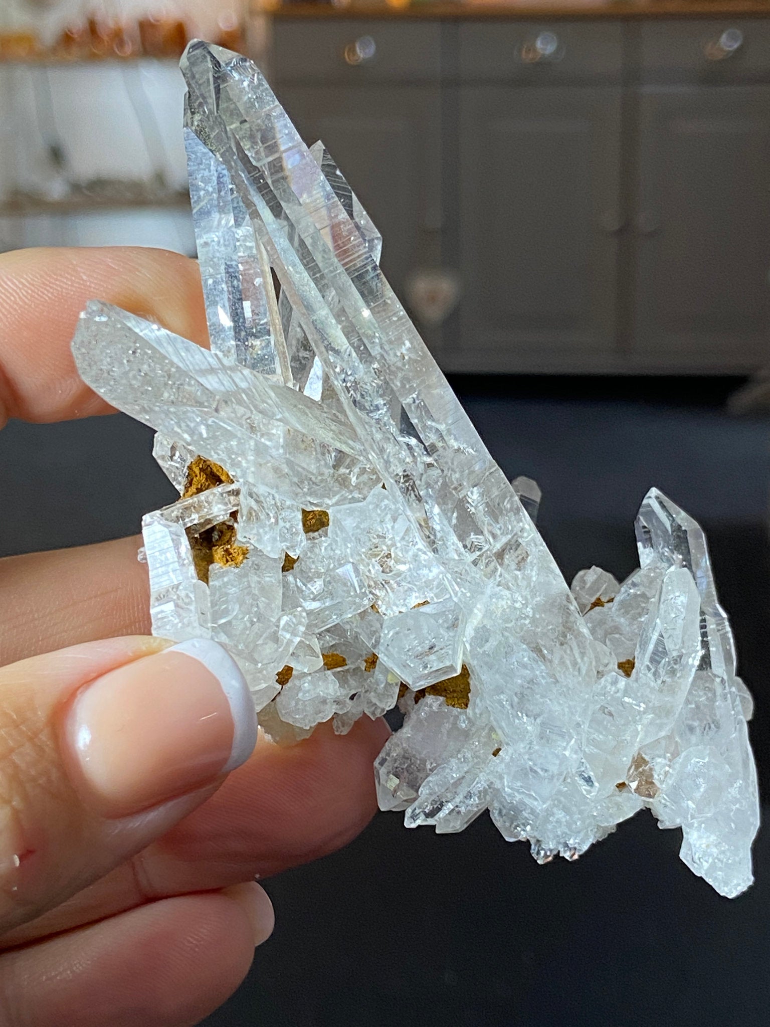 Alpha Lemurian Light Quartz Cluster