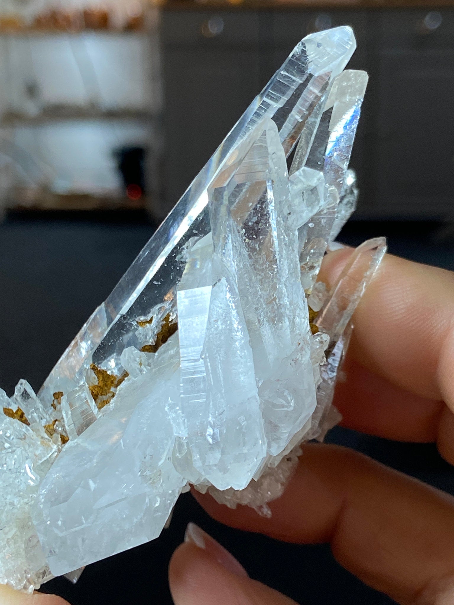 Alpha Lemurian Light Quartz Cluster