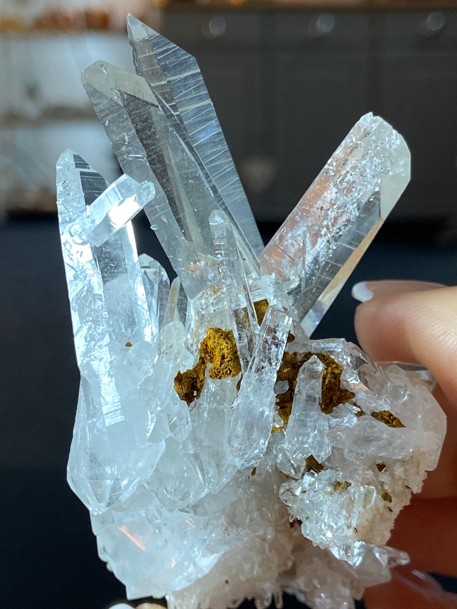 Alpha Lemurian Light Quartz Cluster