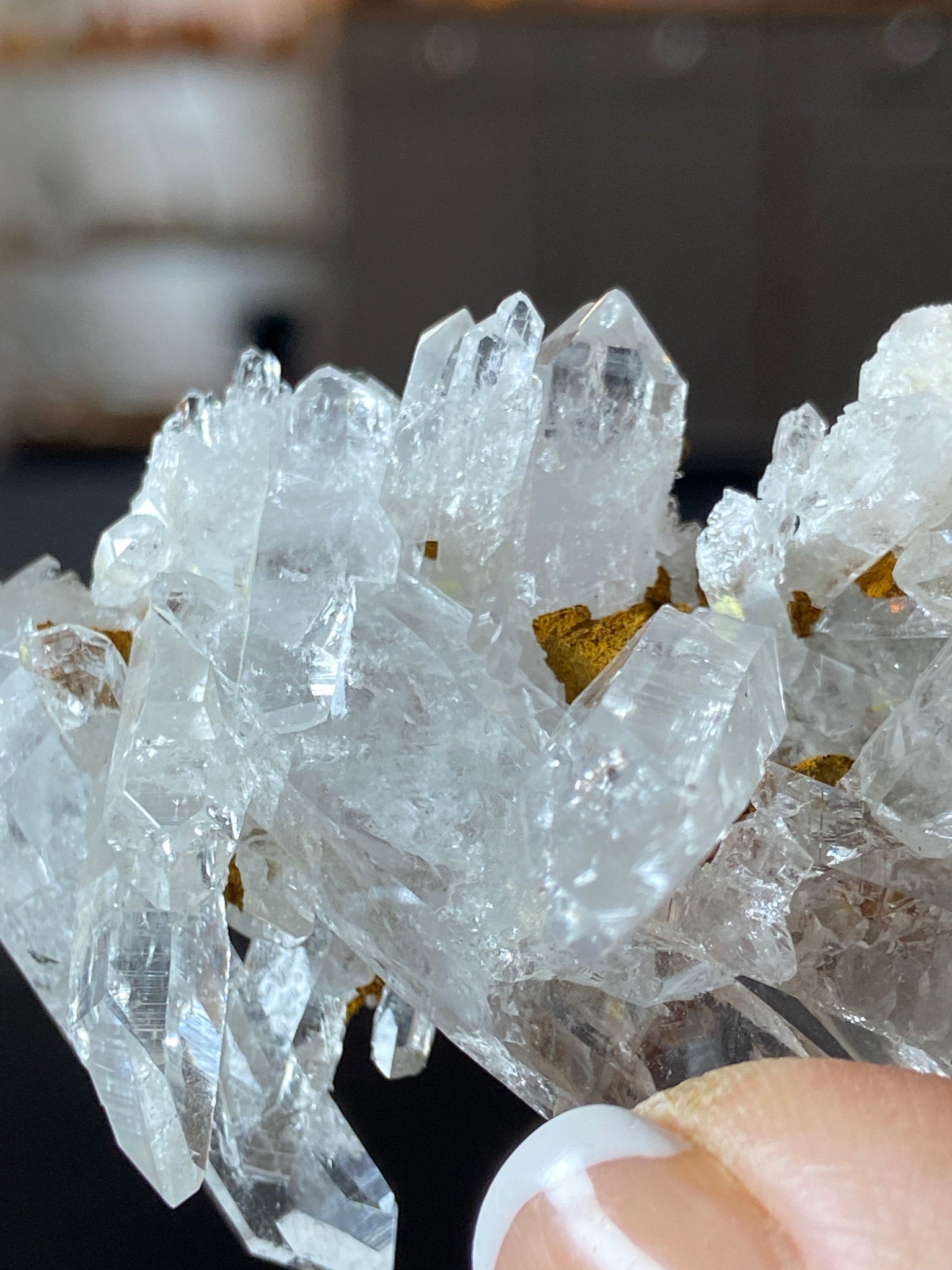 Alpha Lemurian Light Quartz Cluster