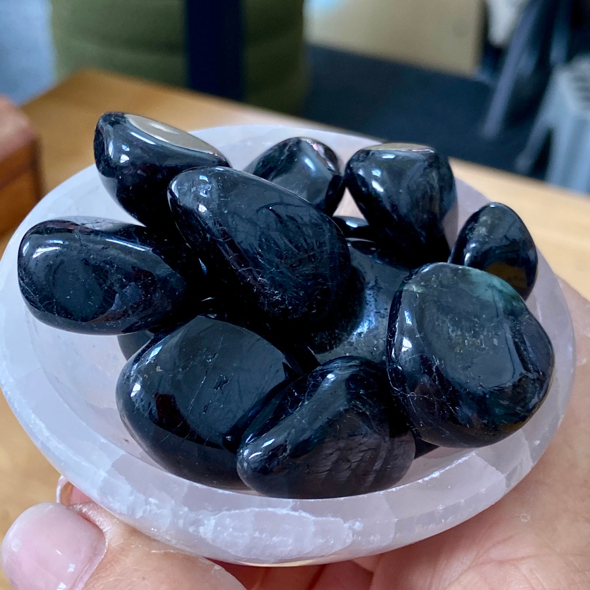 Hypersthene Tumbled Stones - Canada