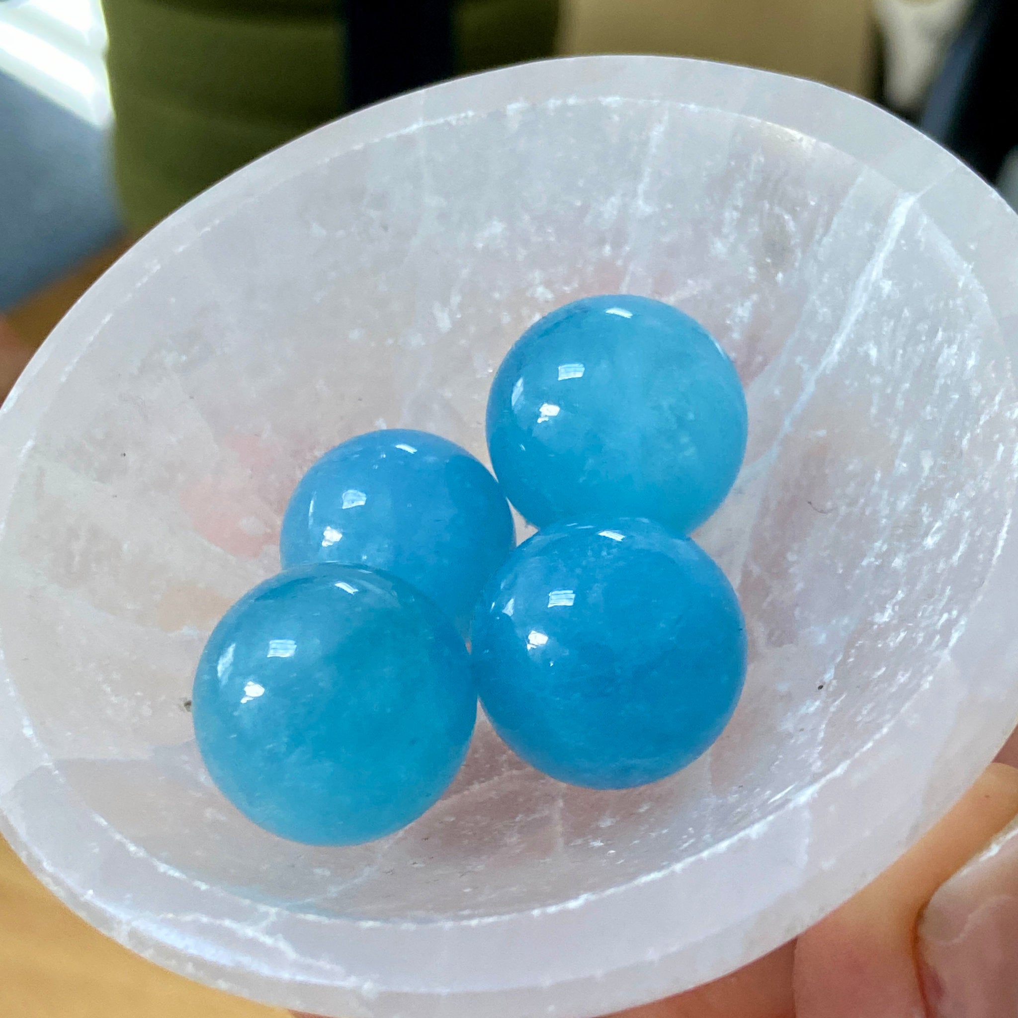 Aquamarine Mini Balls - Brazil