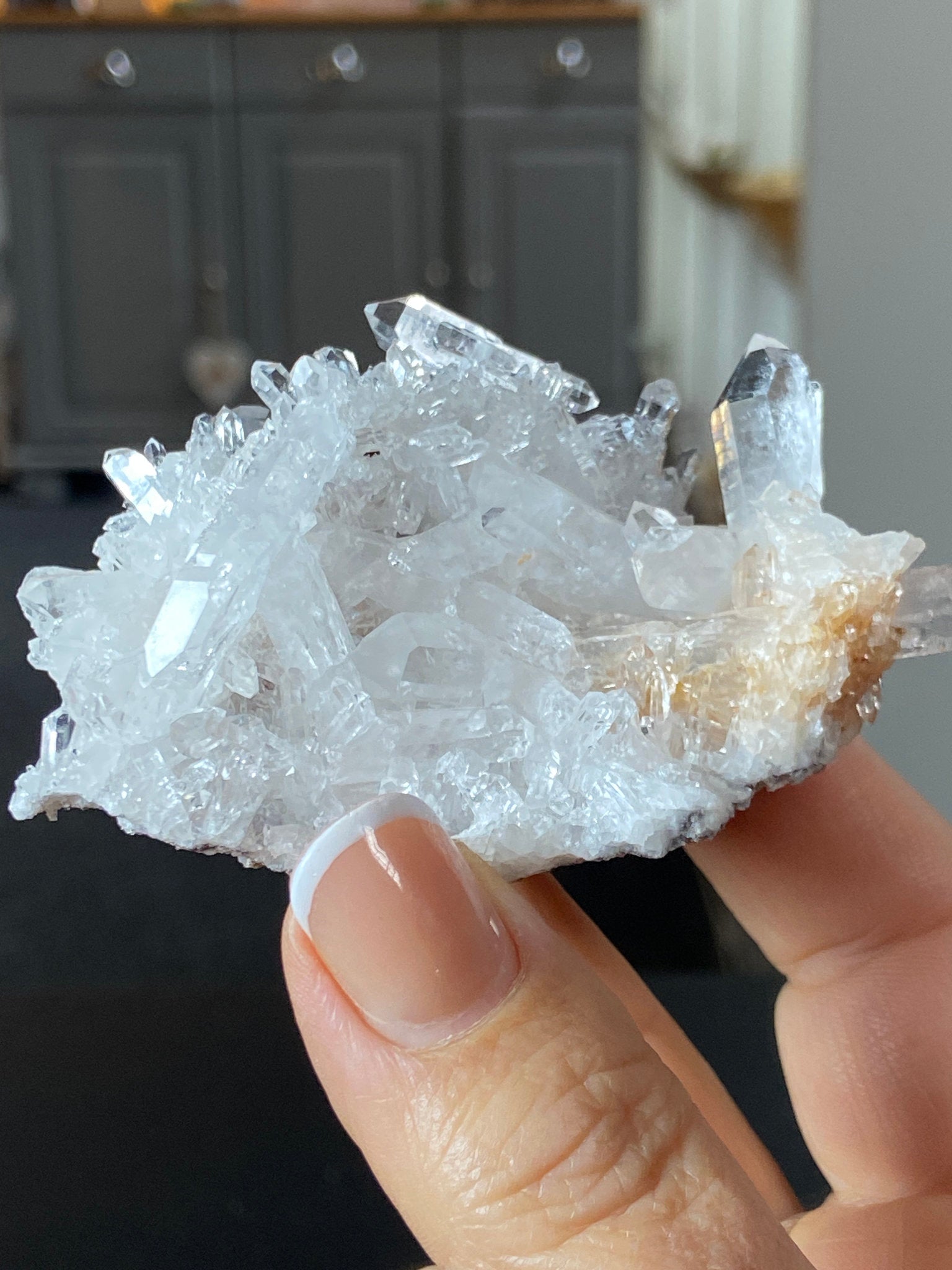 Alpha Lemurian Light Quartz Cluster