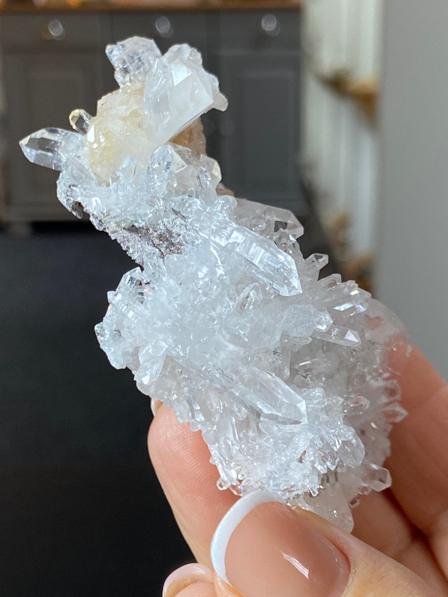Alpha Lemurian Light Quartz Cluster