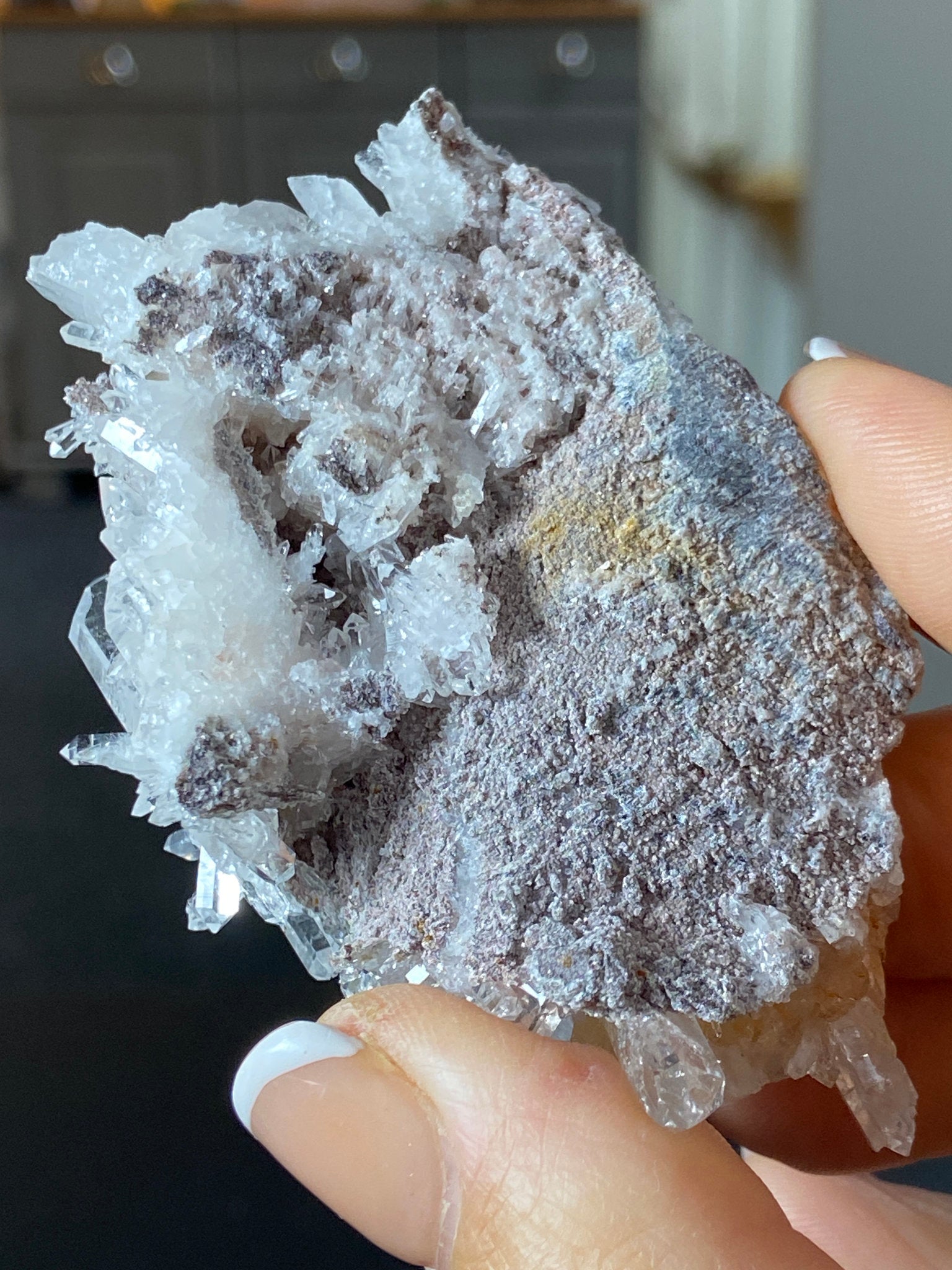 Alpha Lemurian Light Quartz Cluster