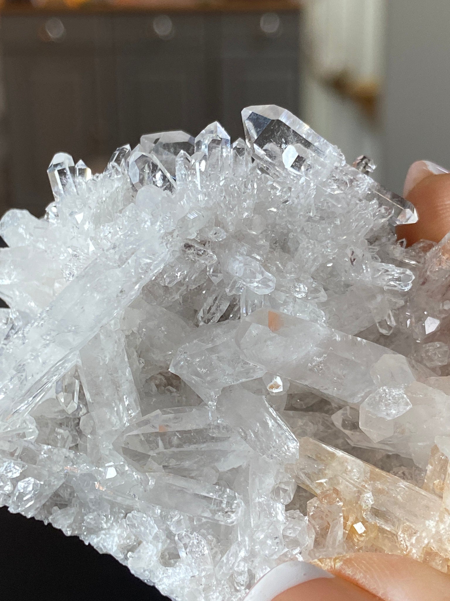 Alpha Lemurian Light Quartz Cluster