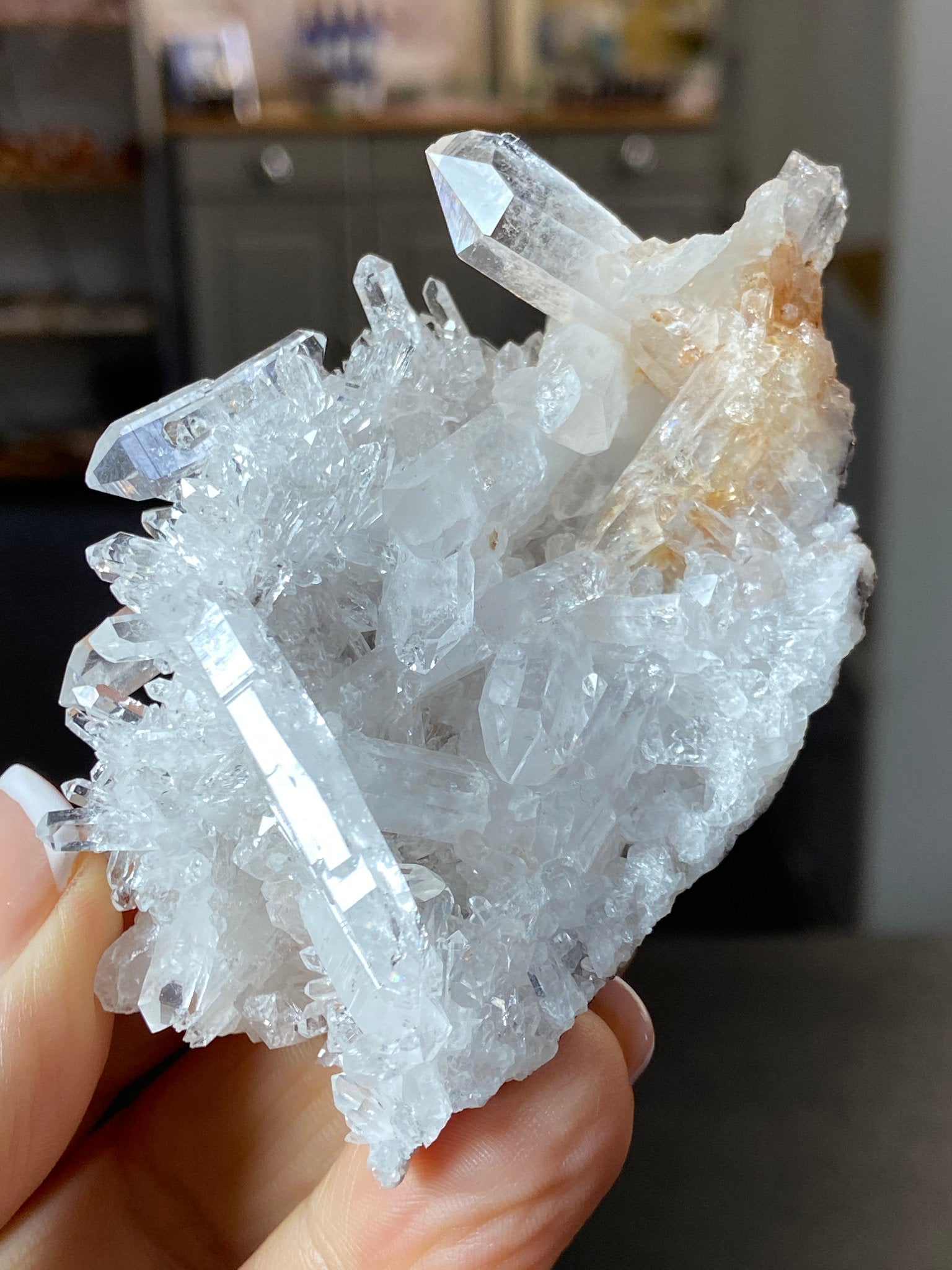 Alpha Lemurian Light Quartz Cluster