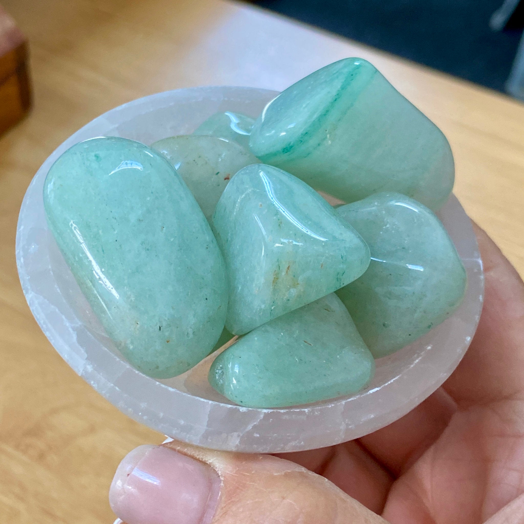 Green Aventurine Tumbled Stones