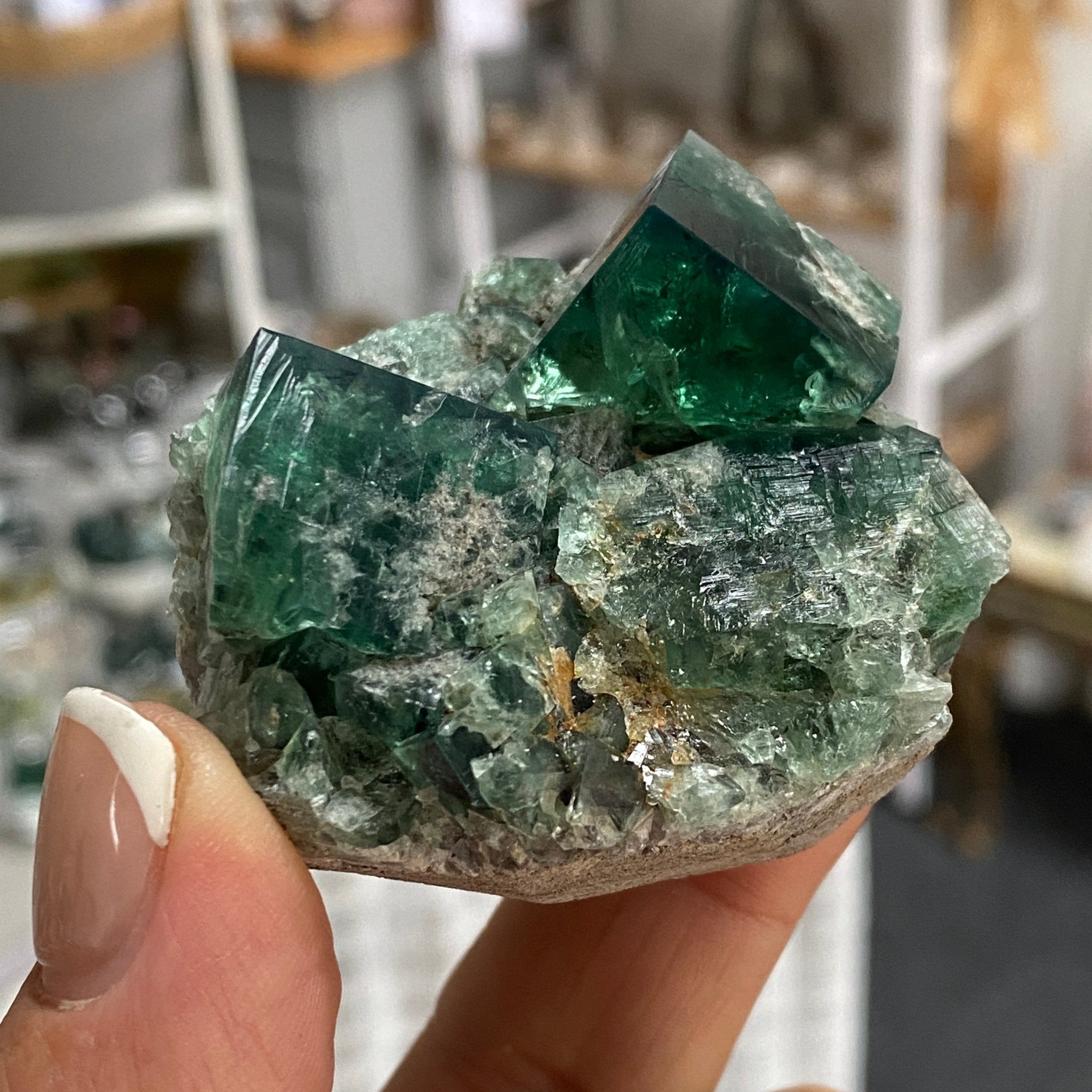 🌌 Northern Lights Pocket - UK Fluorite, Diana Maria Mine