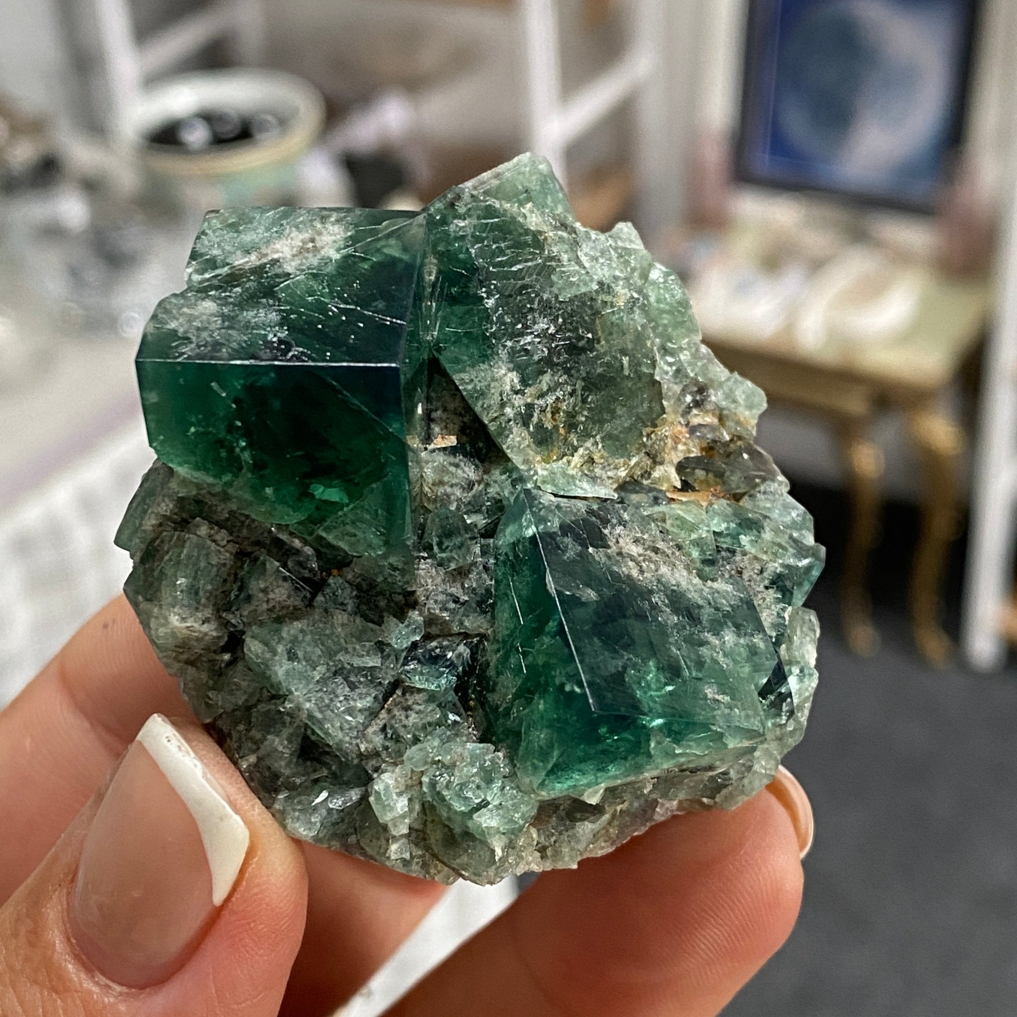🌌 Northern Lights Pocket - UK Fluorite, Diana Maria Mine
