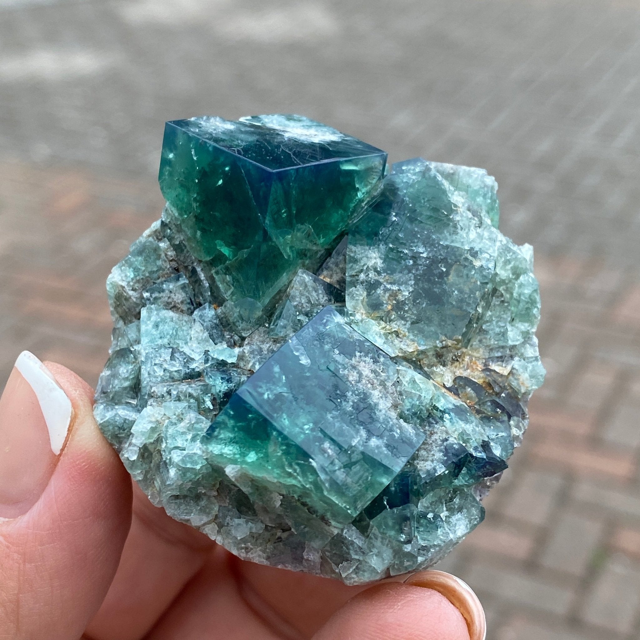 🌌 Northern Lights Pocket - UK Fluorite, Diana Maria Mine