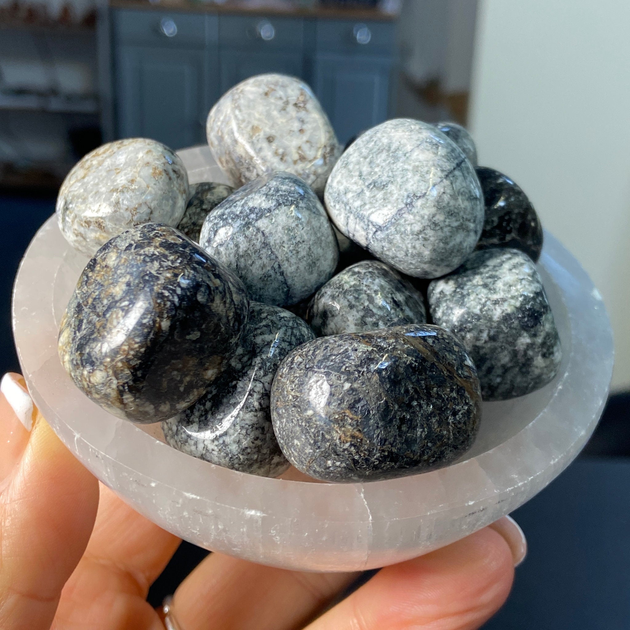 Impactite Tumbled Stone - Greenland