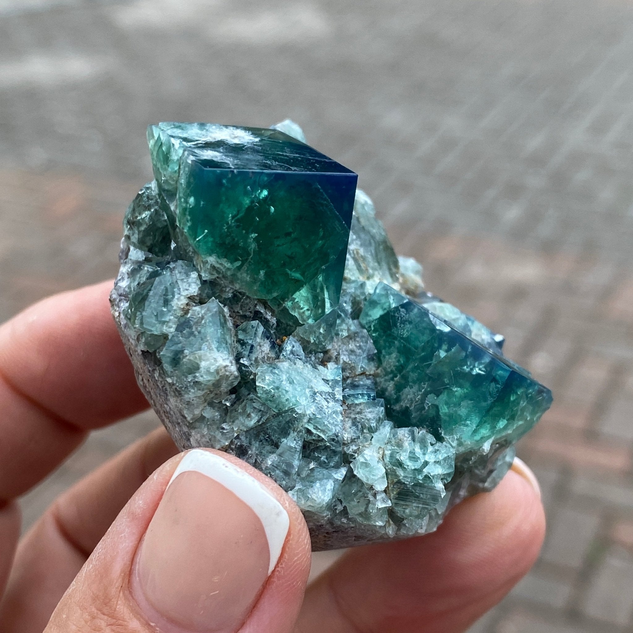 🌌 Northern Lights Pocket - UK Fluorite, Diana Maria Mine