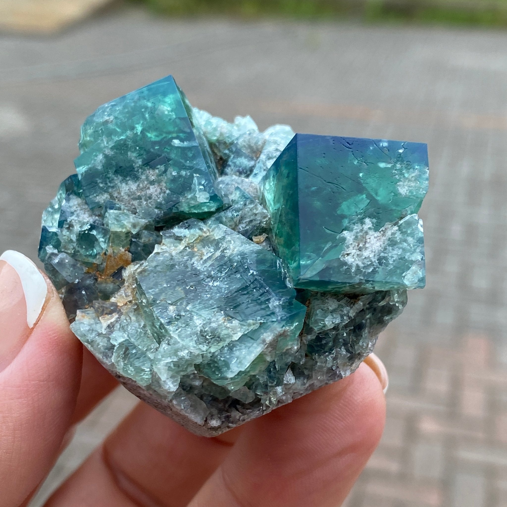 🌌 Northern Lights Pocket - UK Fluorite, Diana Maria Mine