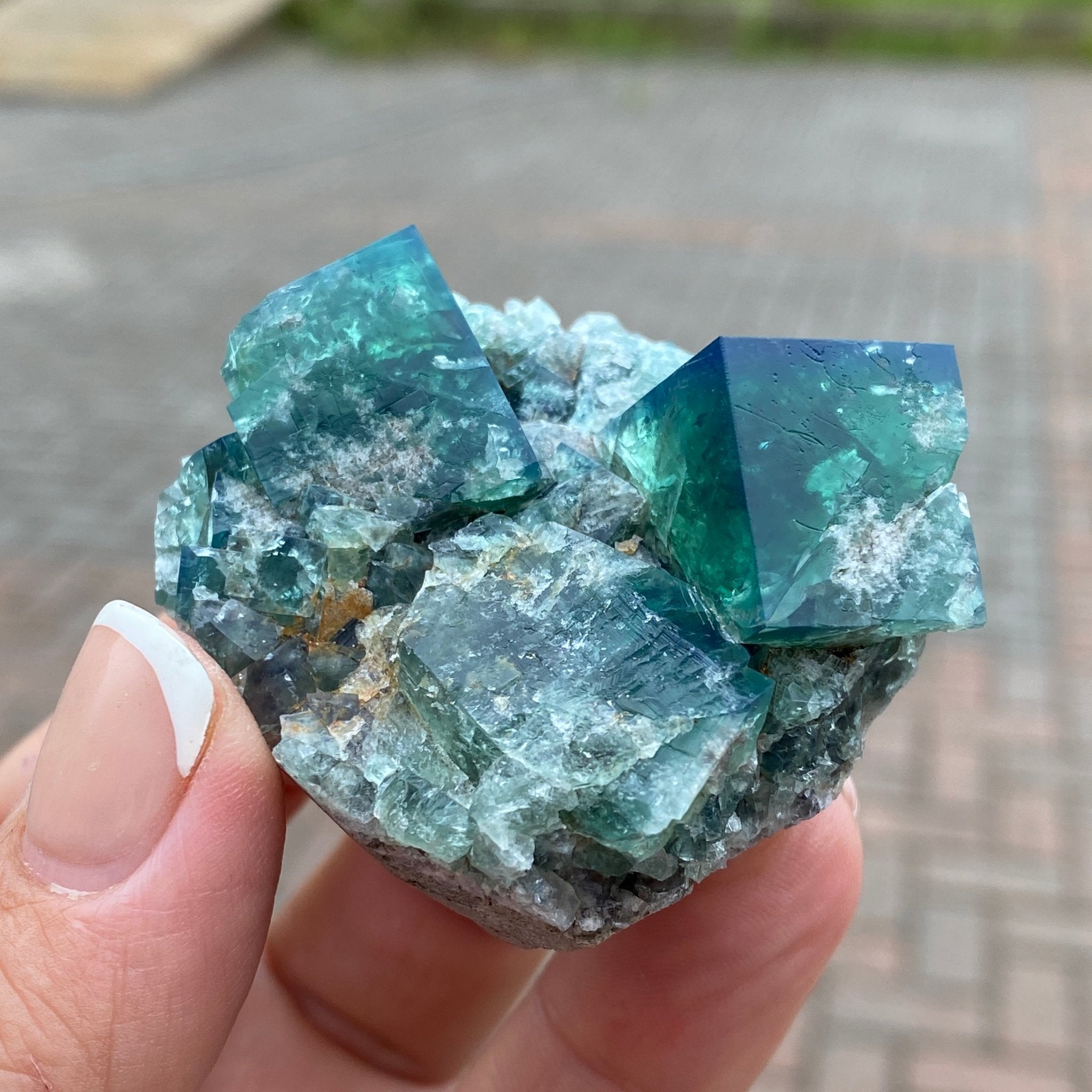 🌌 Northern Lights Pocket - UK Fluorite, Diana Maria Mine