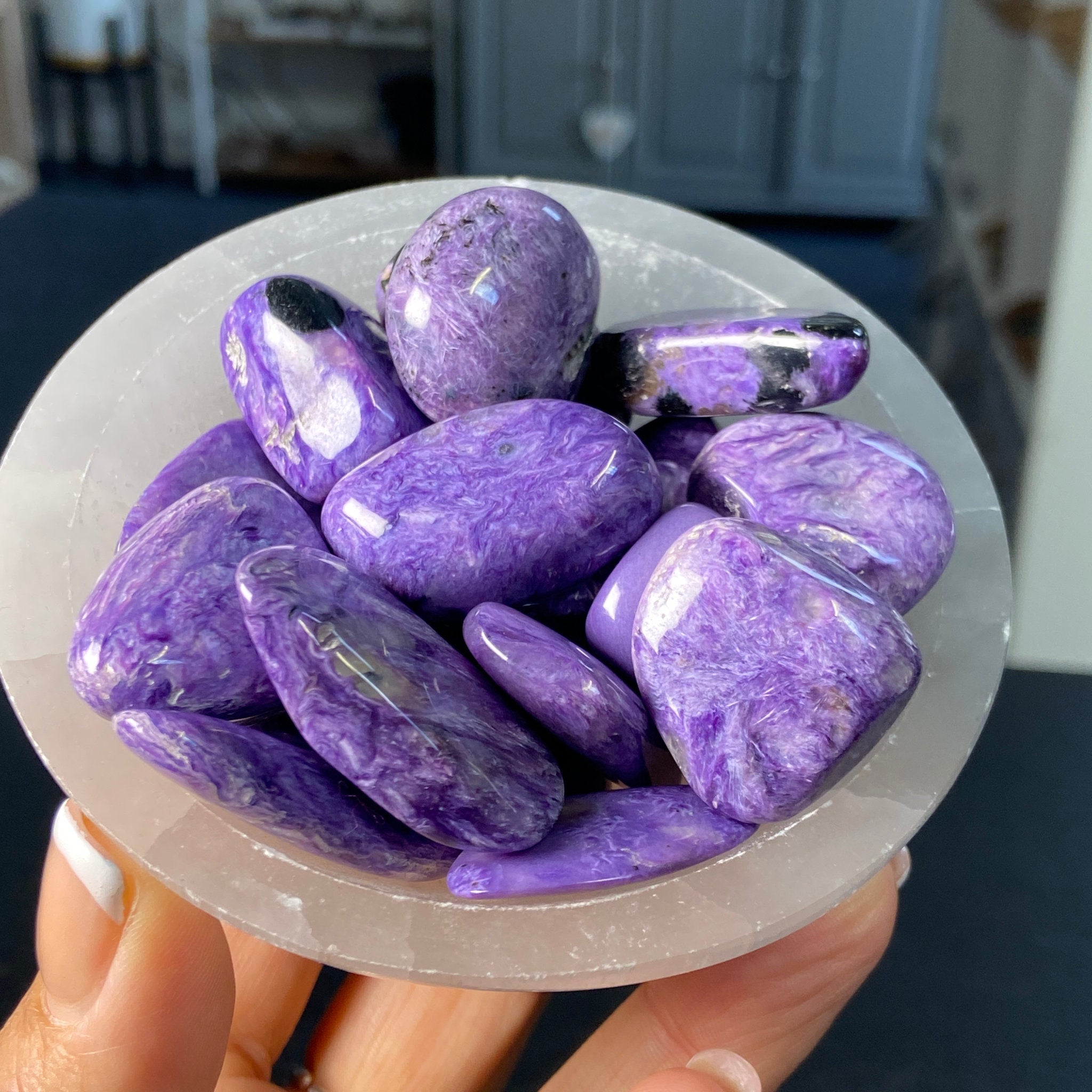Charoite Tumbled Stones