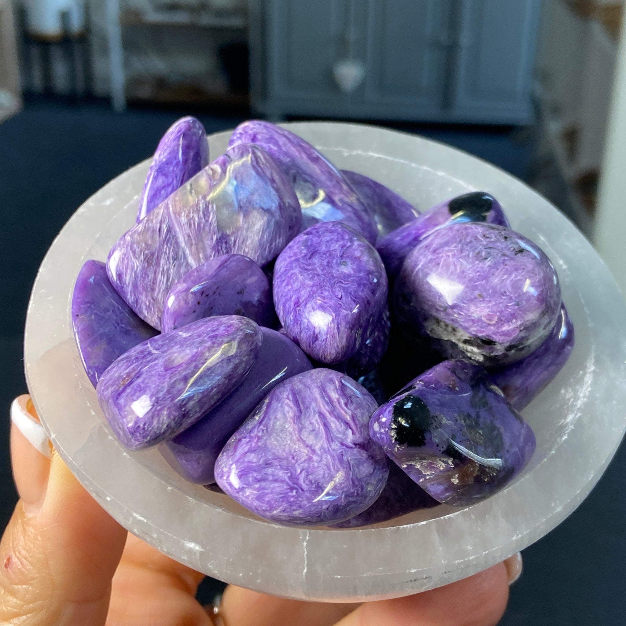 Charoite Tumbled Stones