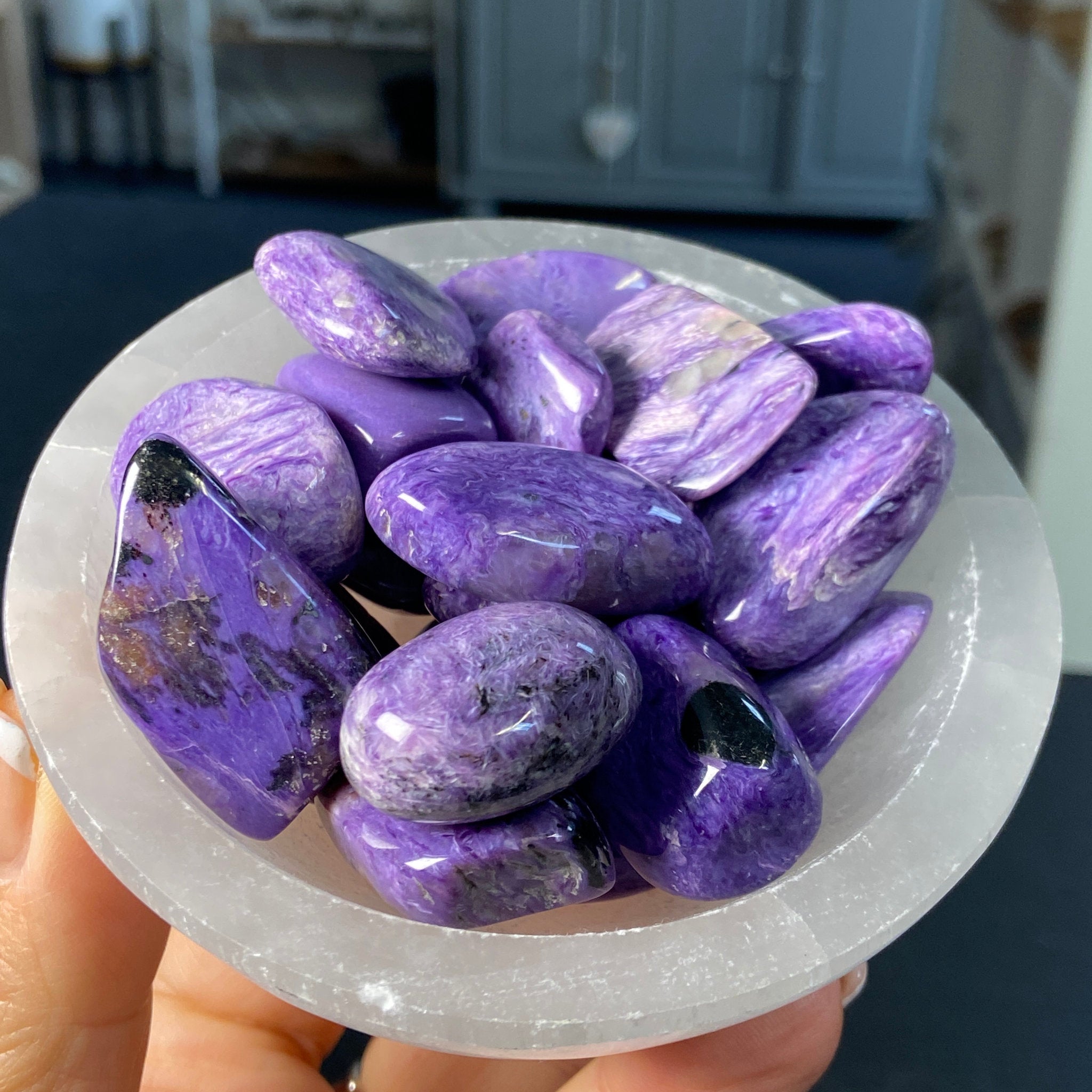 Charoite Tumbled Stones