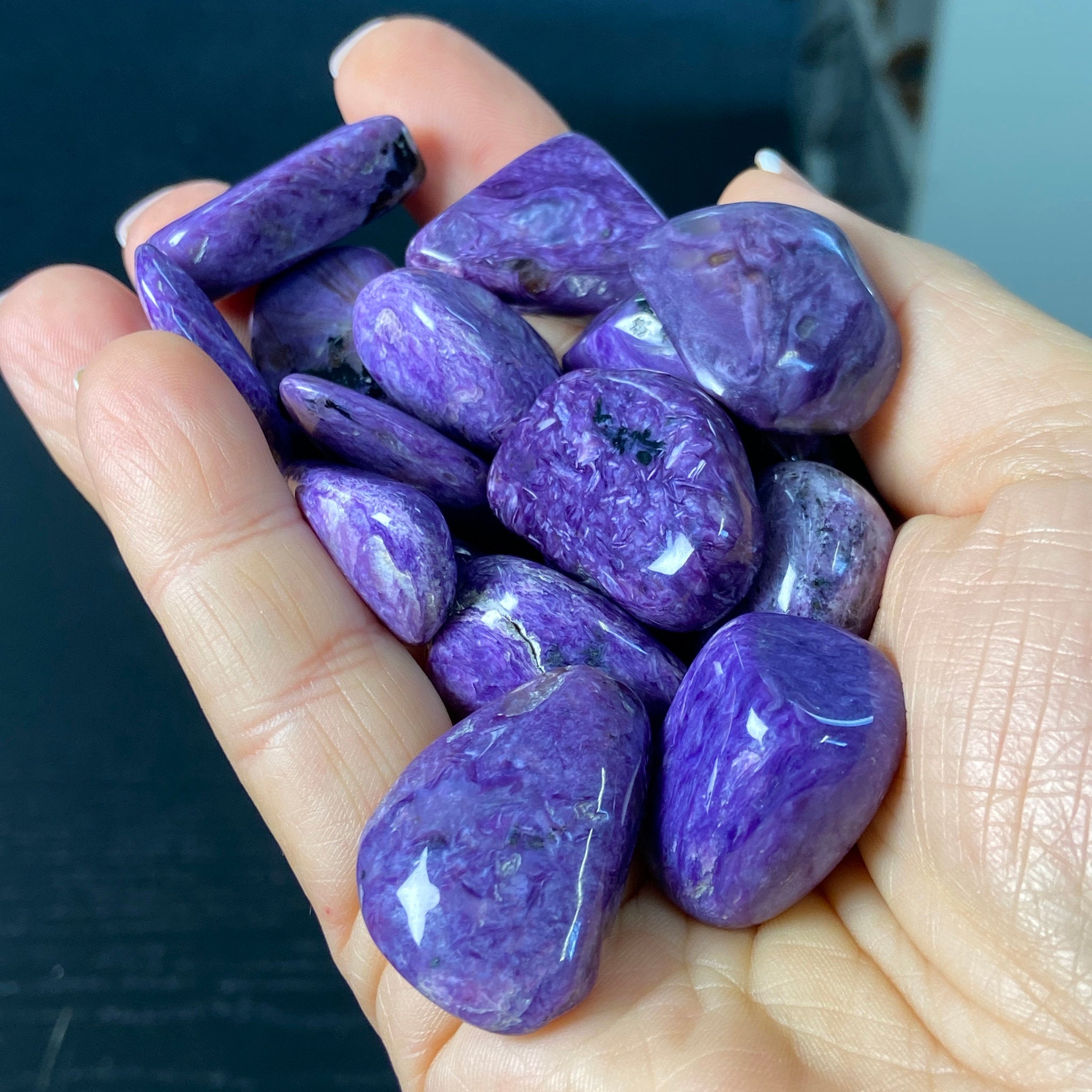Charoite Tumbled Stones