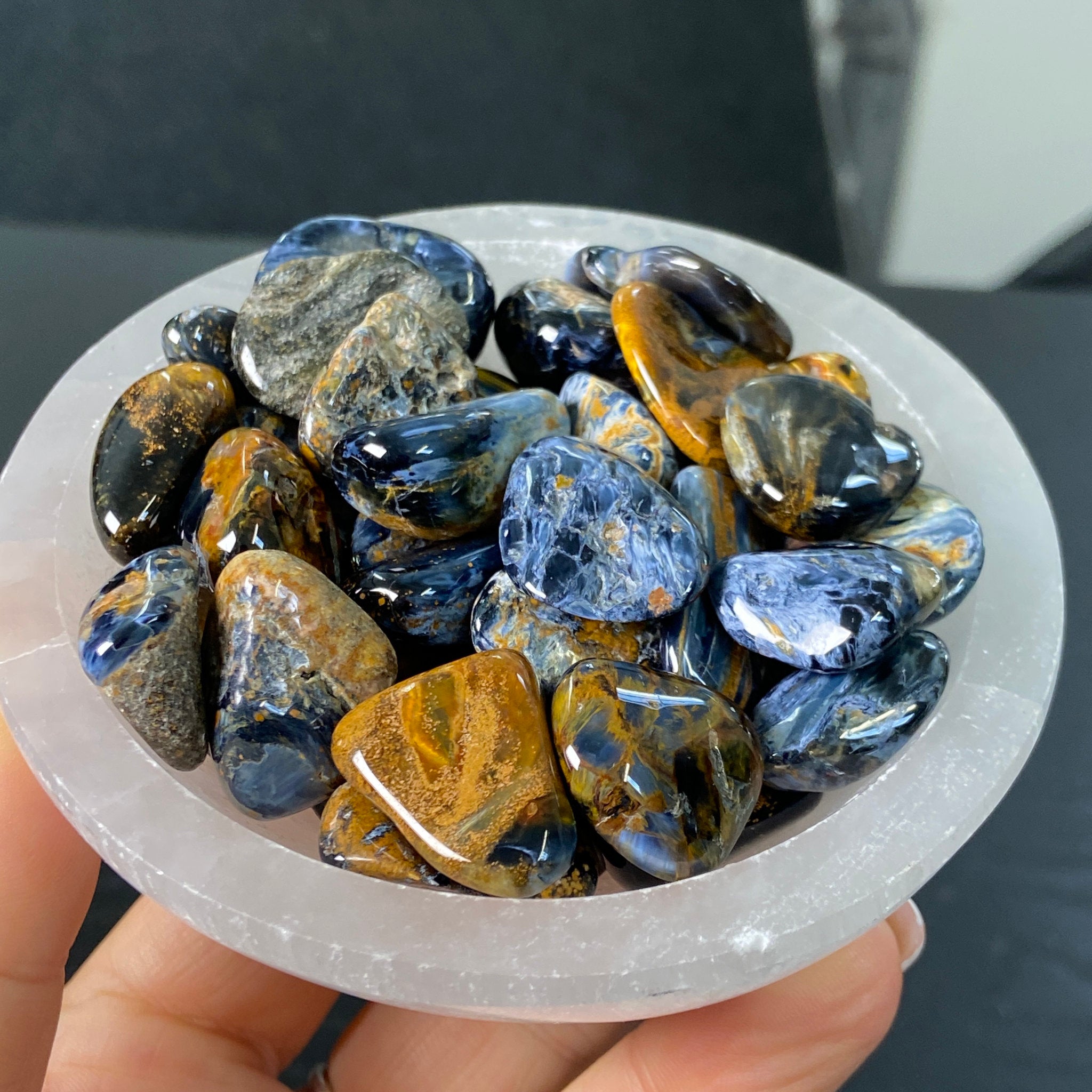 High Grade Pietersite Tumbled Stones