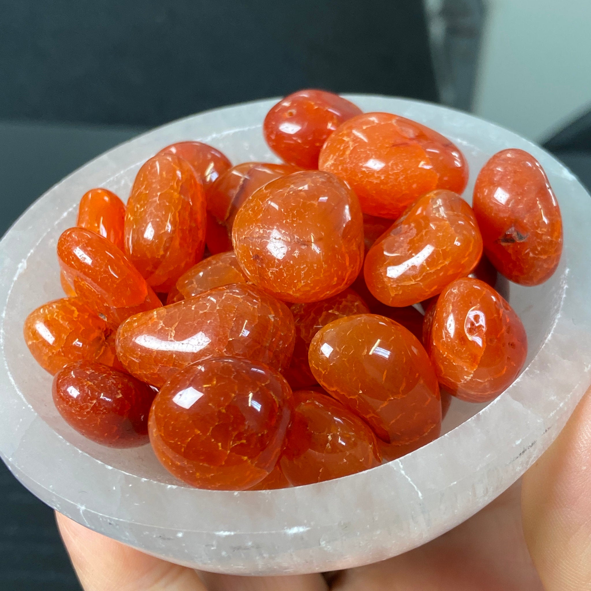 Carnelian Tumbled Stones