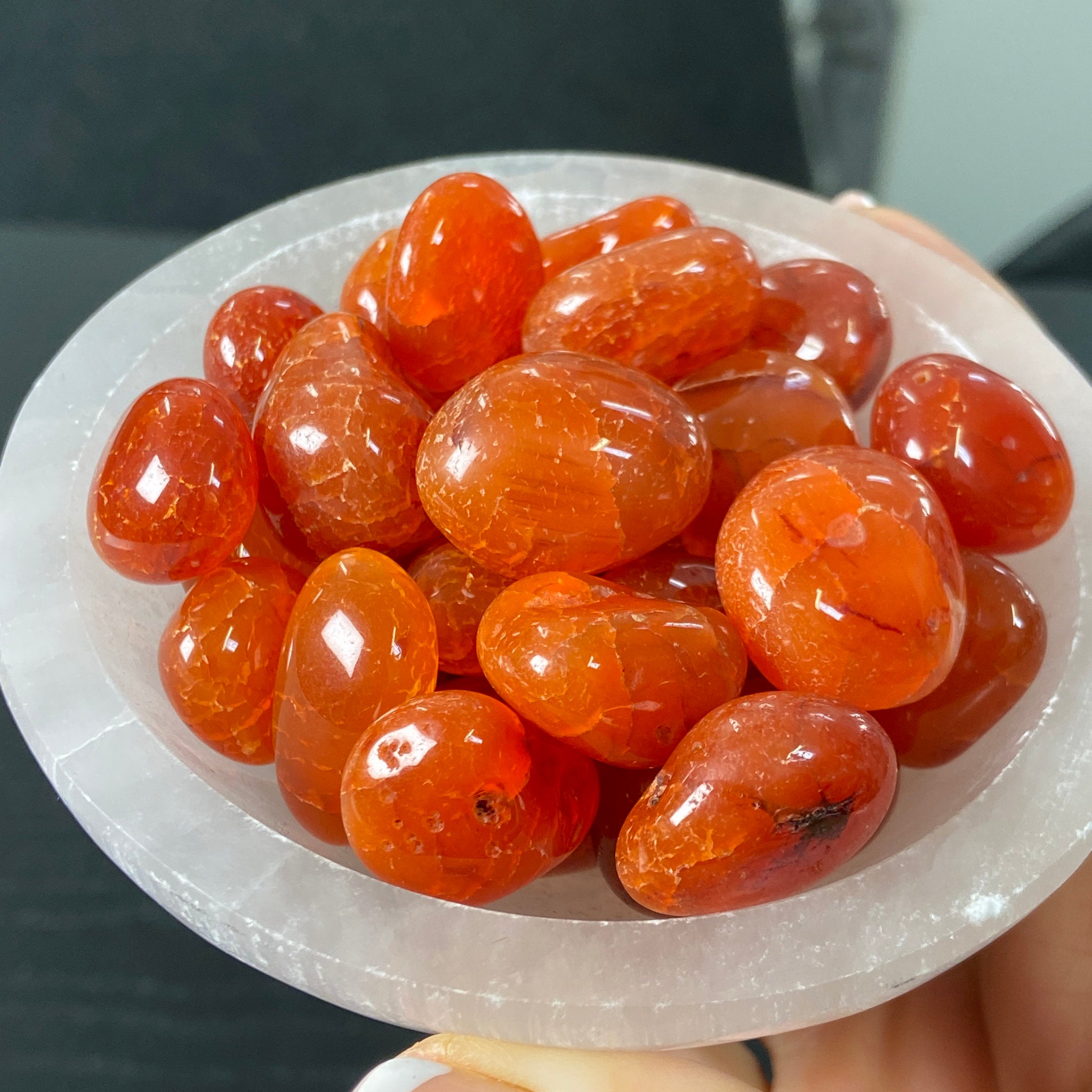 Carnelian Tumbled Stones