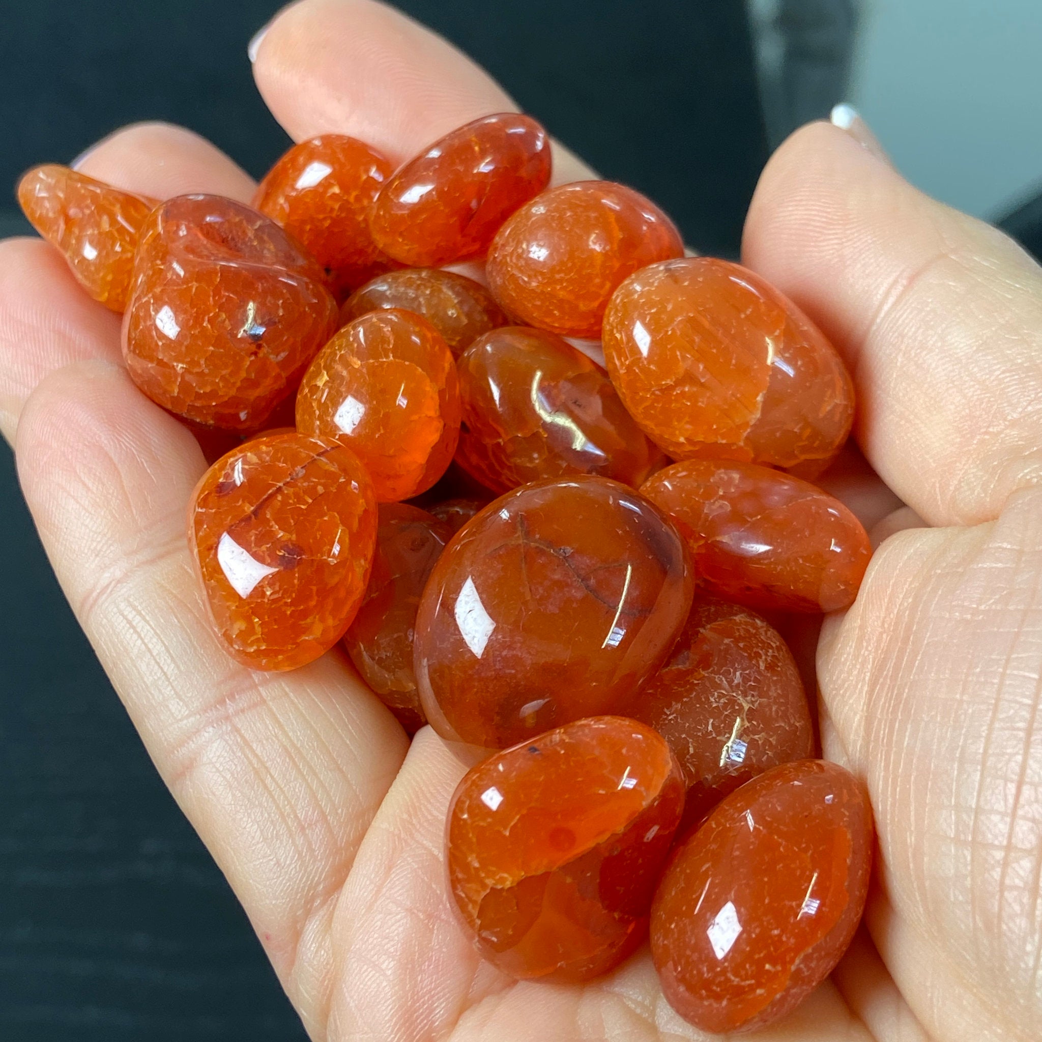 Carnelian Tumbled Stones