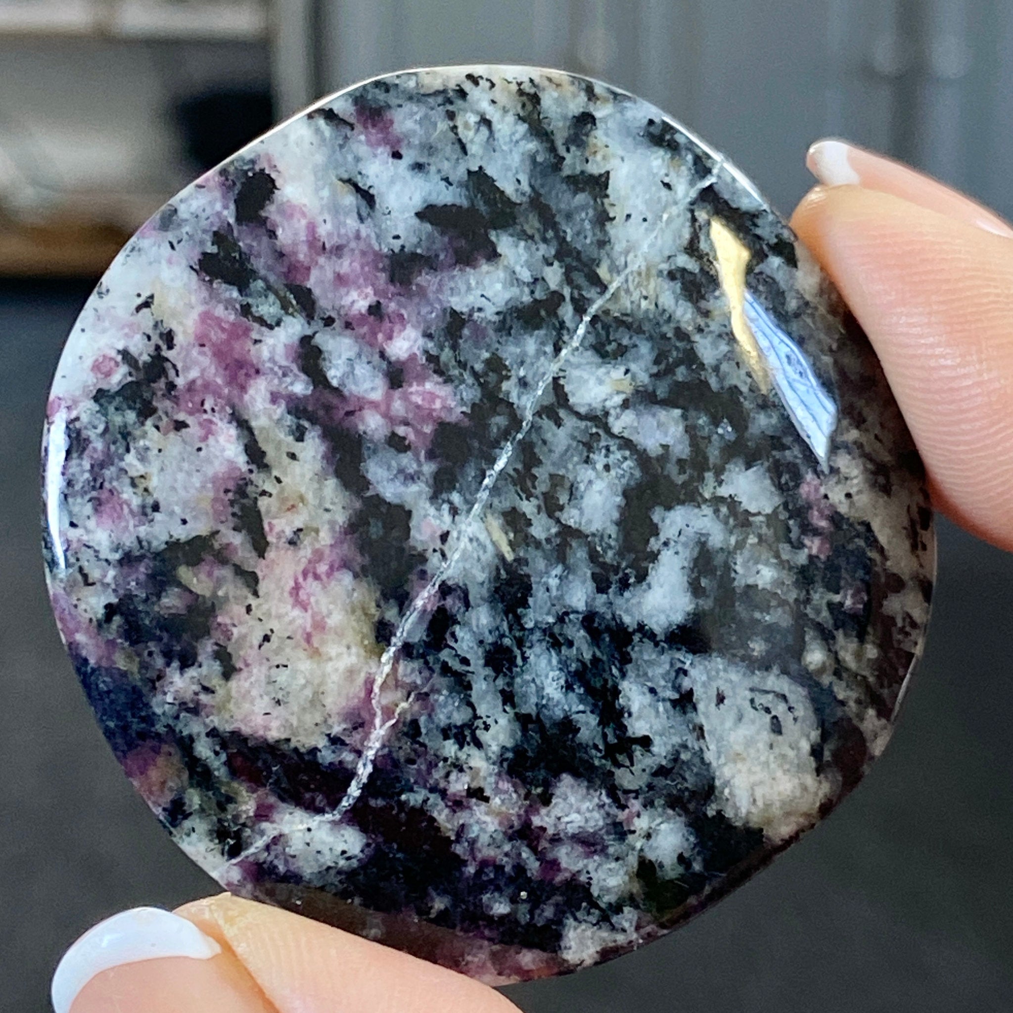 Eudialyte Palmstone - Sweden